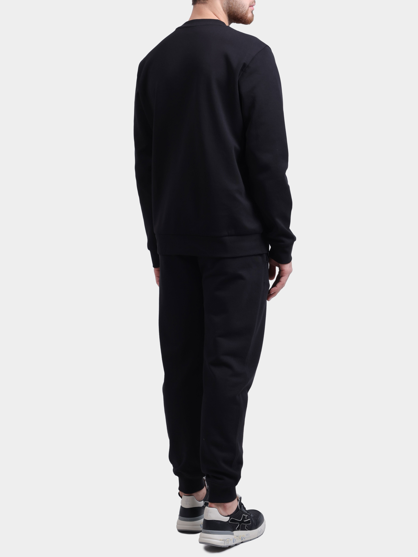 Cвитшот Boss 50520302 002 черный мужской — купить в интернет-магазине Verdistore