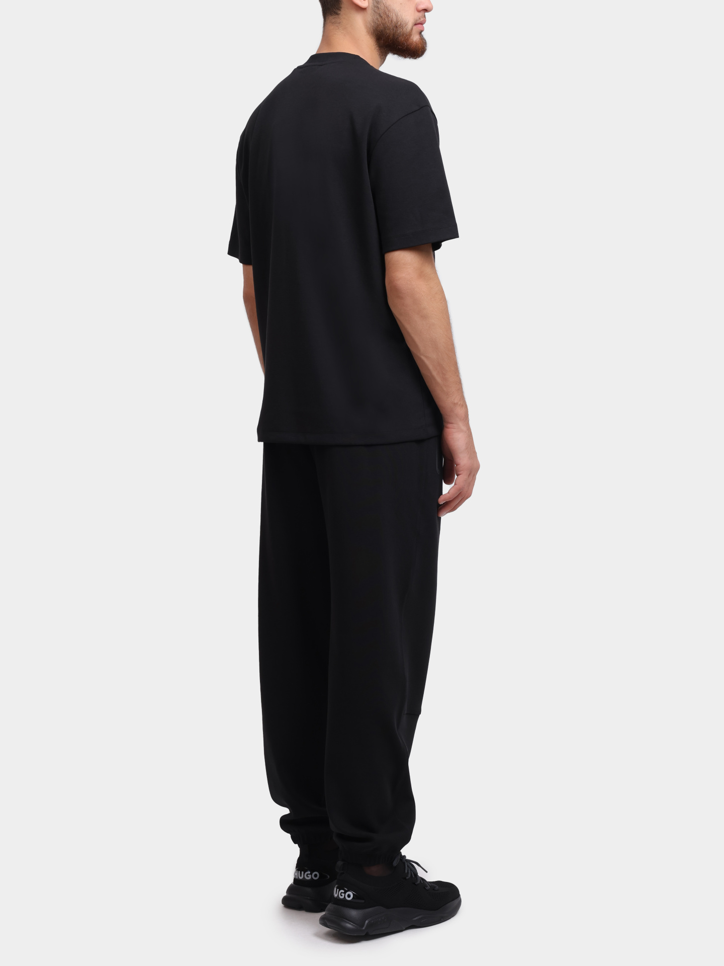 Футболка Hugo 50542298 001 черная мужская — купить в интернет-магазине Verdistore