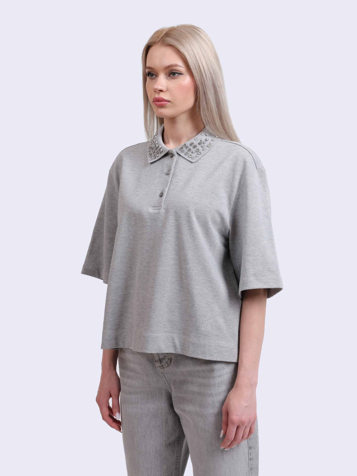 Поло MARELLA GONZAGA 004 хлопковое женское — купить в интернет-магазине Verdistore