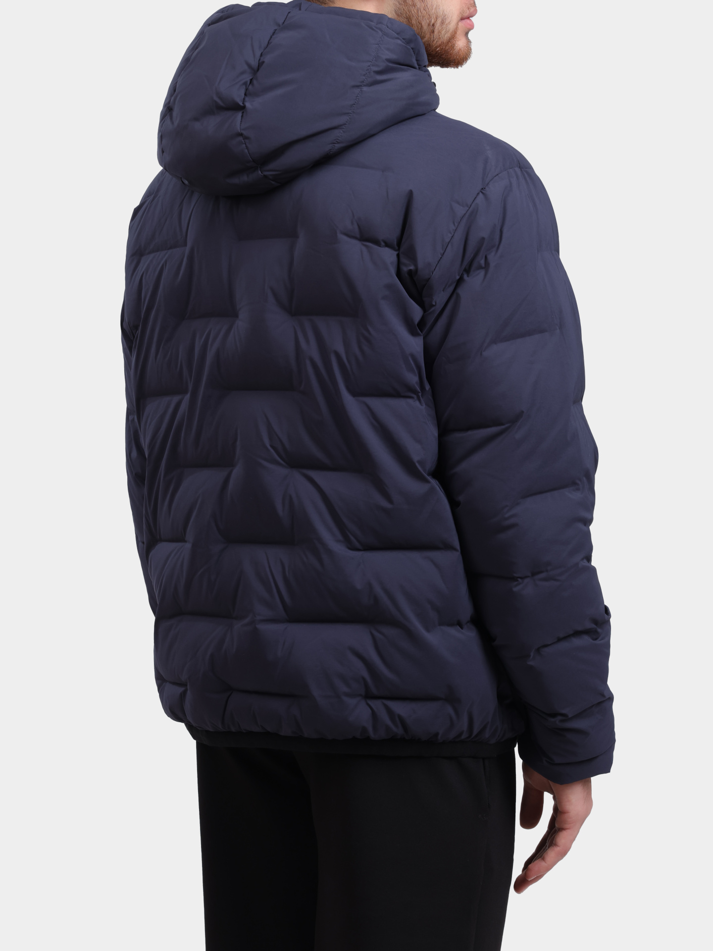 Куртка EA7 6DPB64 PNHHZ синяя мужская с капюшоном — купить в интернет-магазине Verdistore