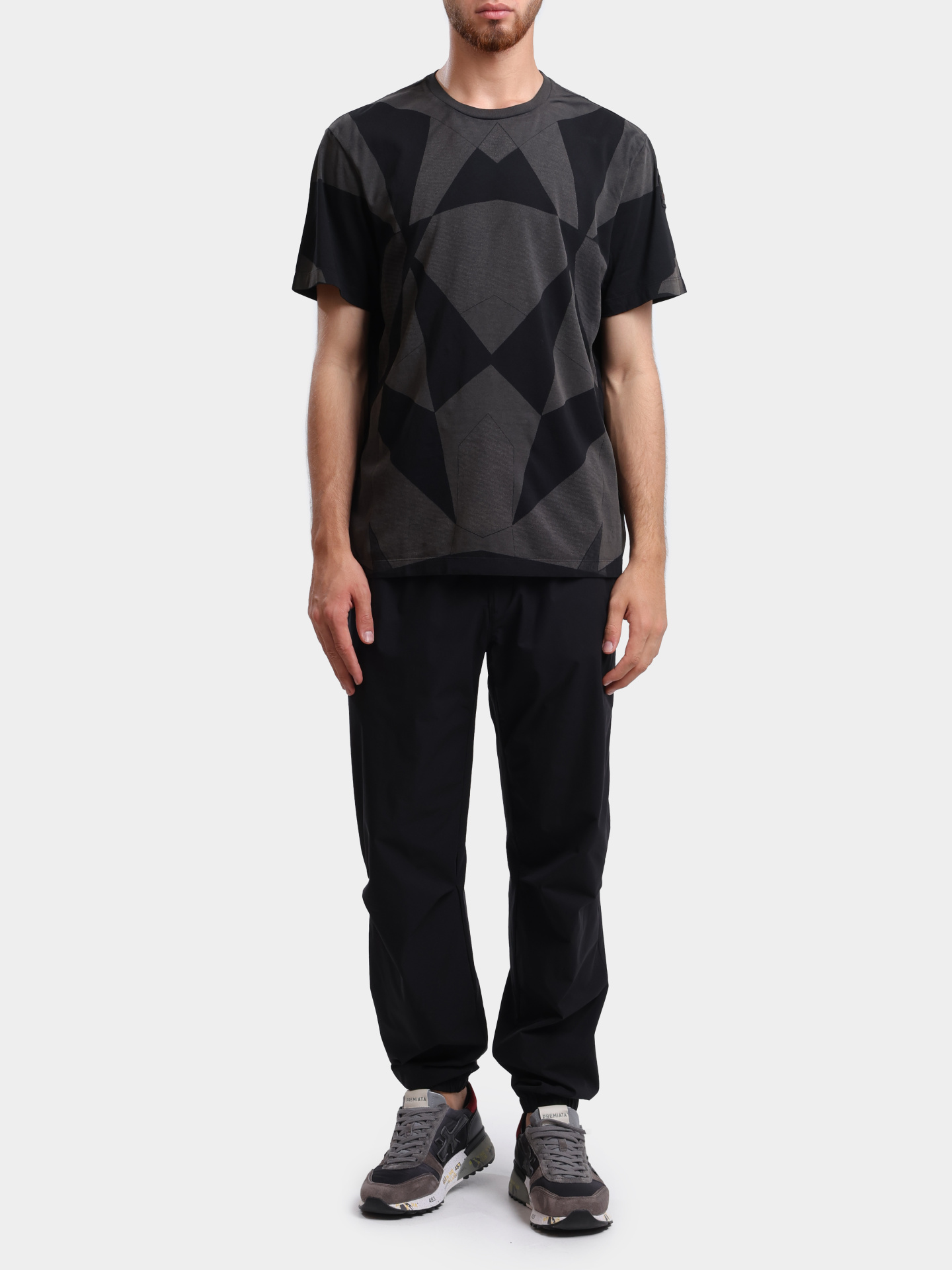 Футболка Parajumpers KY12 SHISPARE PR P027 хлопковая мужская с принтом — купить в интернет-магазине Verdistore