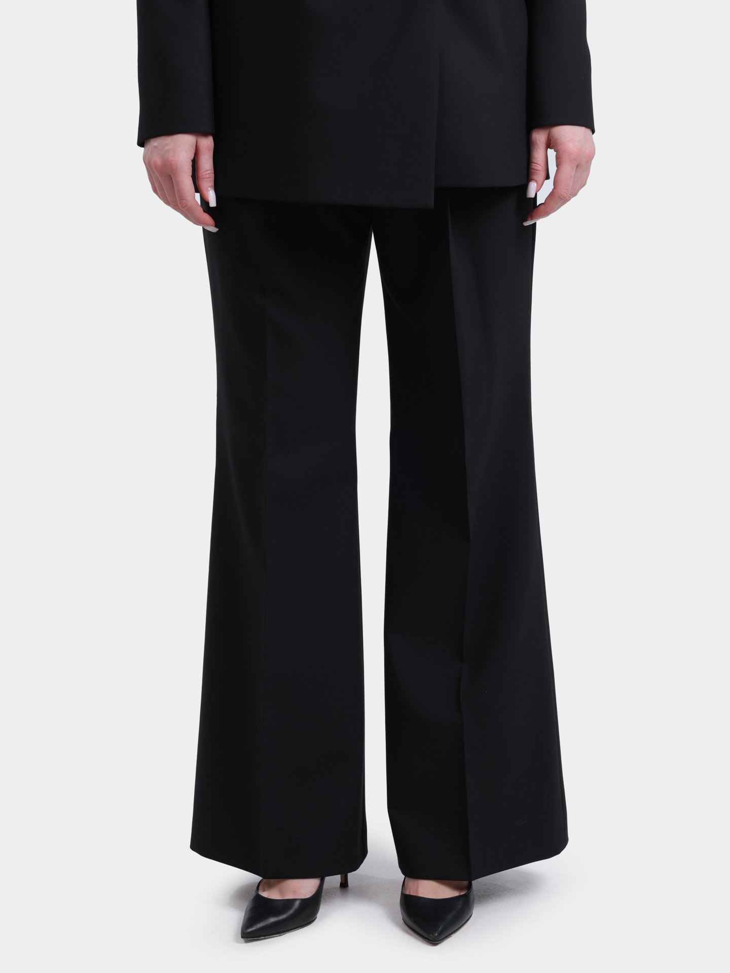 Брюки Hugo 50547658 001 черные женские — купить в интернет-магазине Verdistore