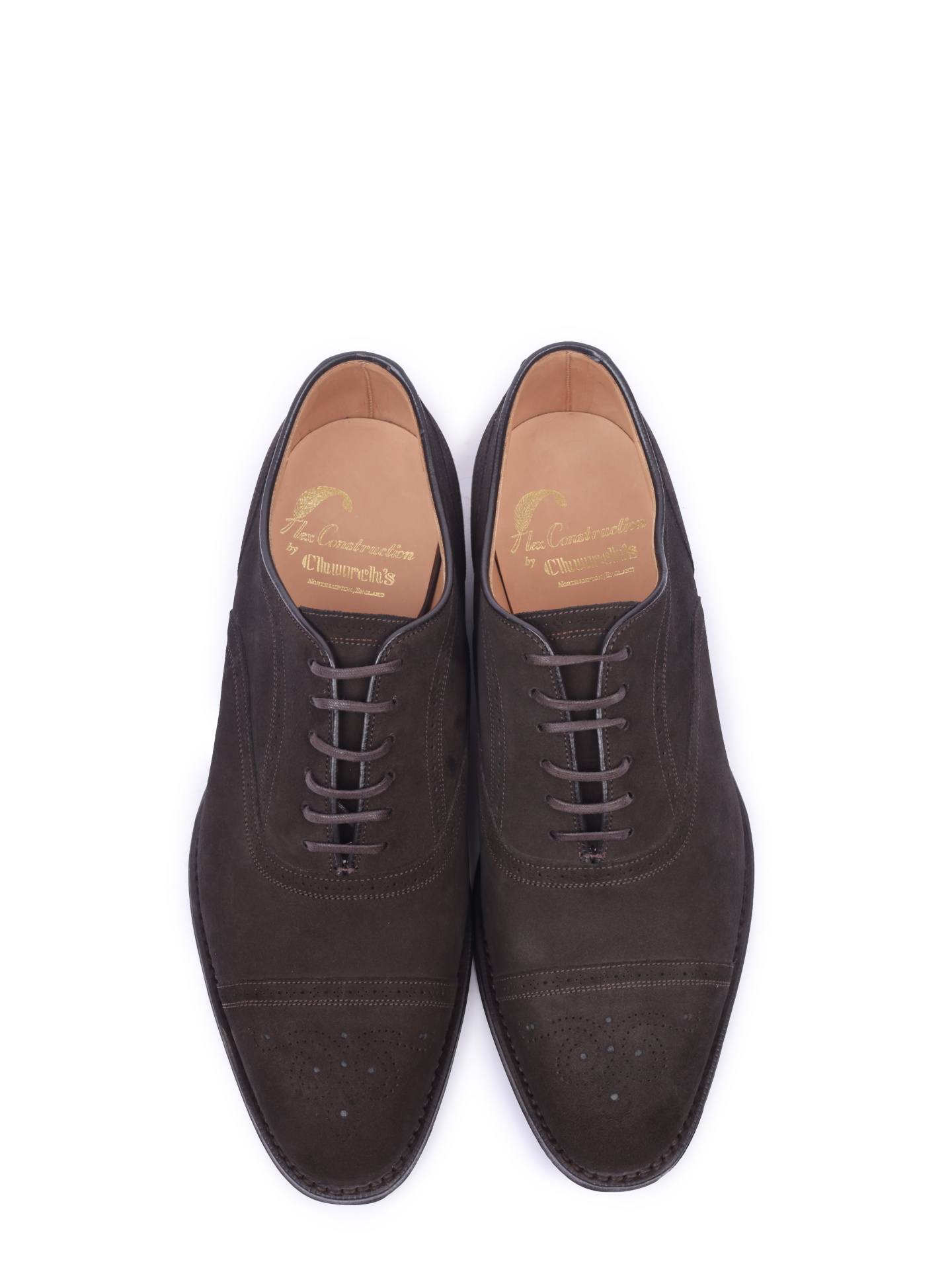 Броги CHURCH'S 6909/58 замшевые мужские — купить в интернет-магазине Verdistore