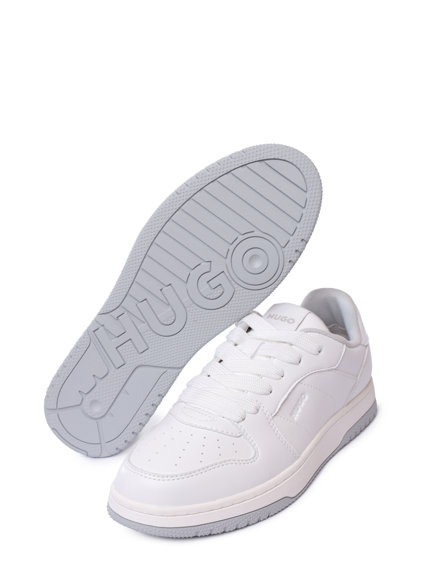 Кеды Hugo 50536296 100 белые женские с перфорацией — купить в интернет-магазине Verdistore