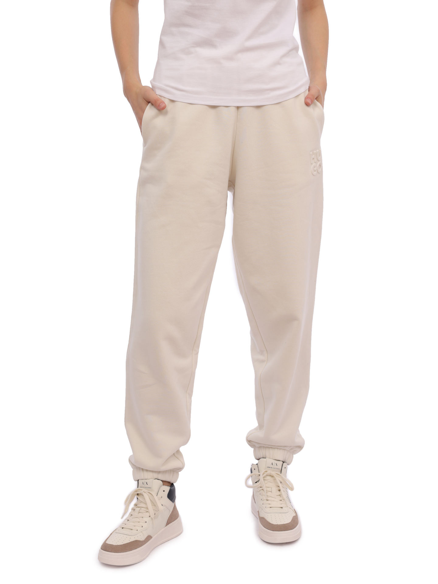 Джоггеры Hugo 50500460 110 хлопковые женские — купить в интернет-магазине Verdistore