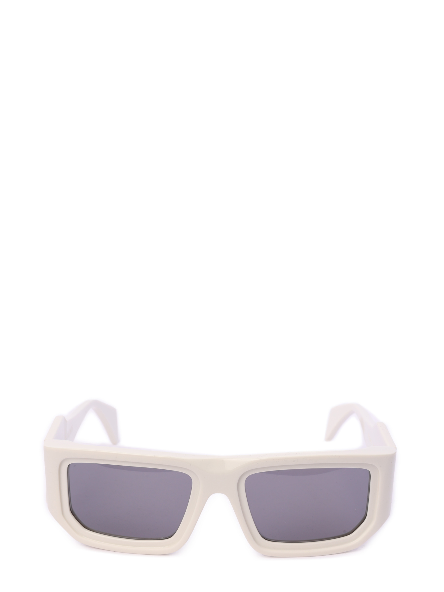 Солнцезащитные очки с широкой белой оправой  — купить в интернет-магазине Verdistore