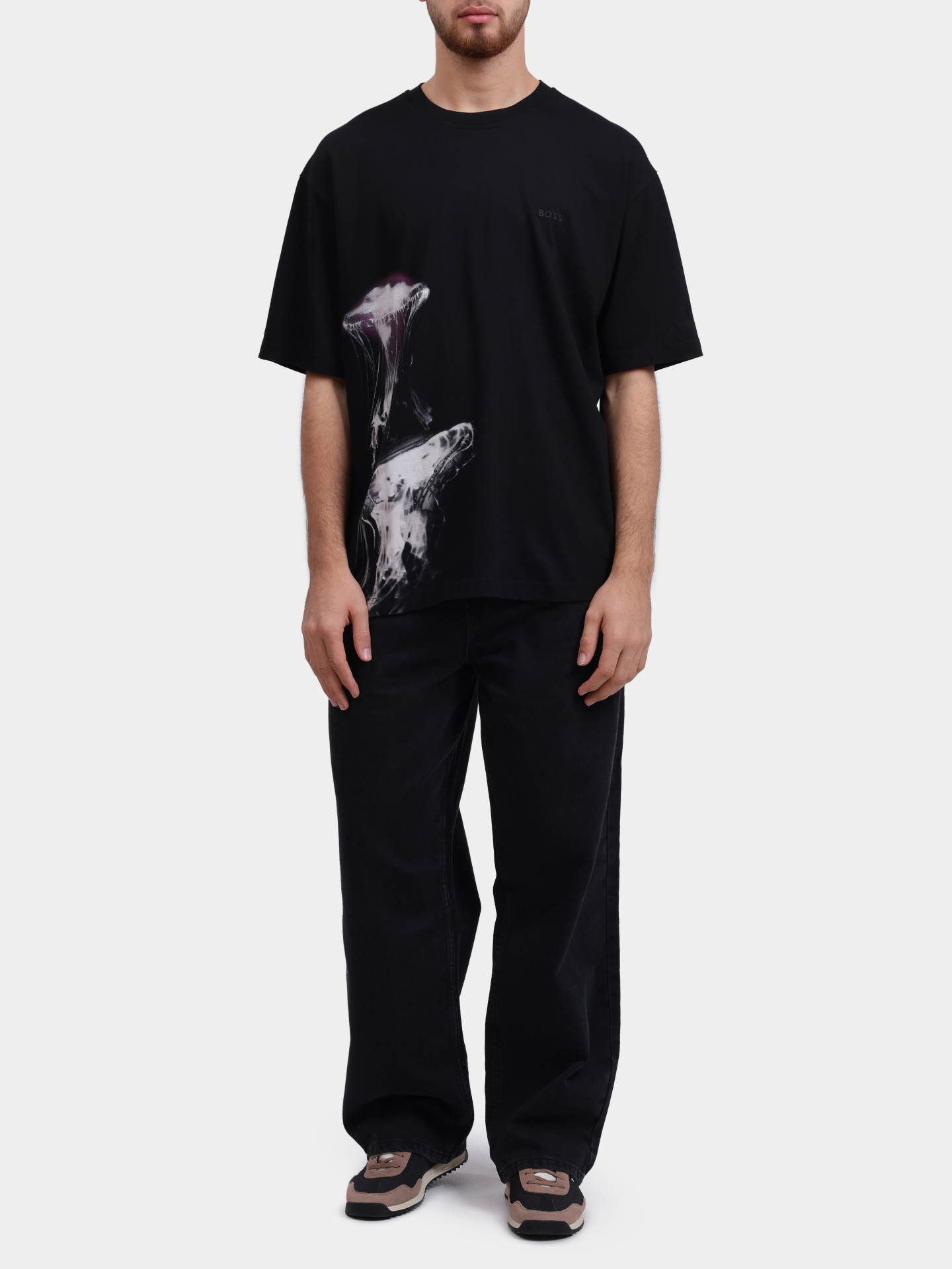 Футболка Boss 50541099 001 хлопковая мужская — купить в интернет-магазине Verdistore