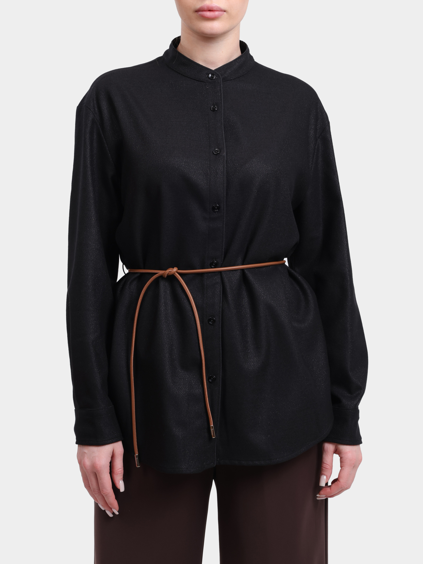 Рубашка CM000024D 33467 9300 черная женская — купить в интернет-магазине Verdistore