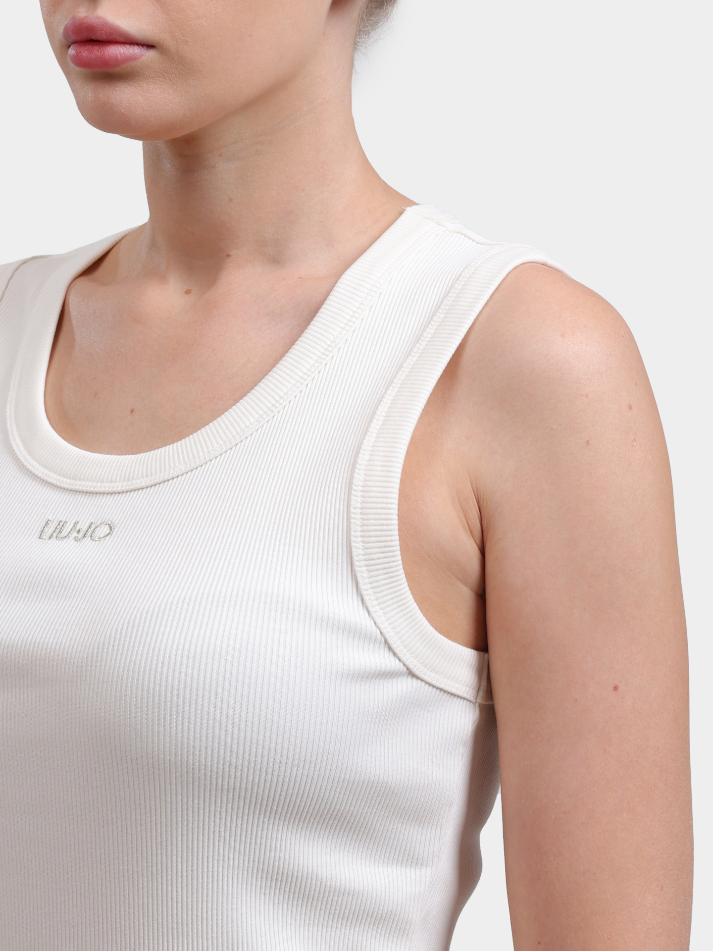 Топ Liu-Jo TA6097 J4822 10105 хлопковый женский — купить в интернет-магазине Verdistore