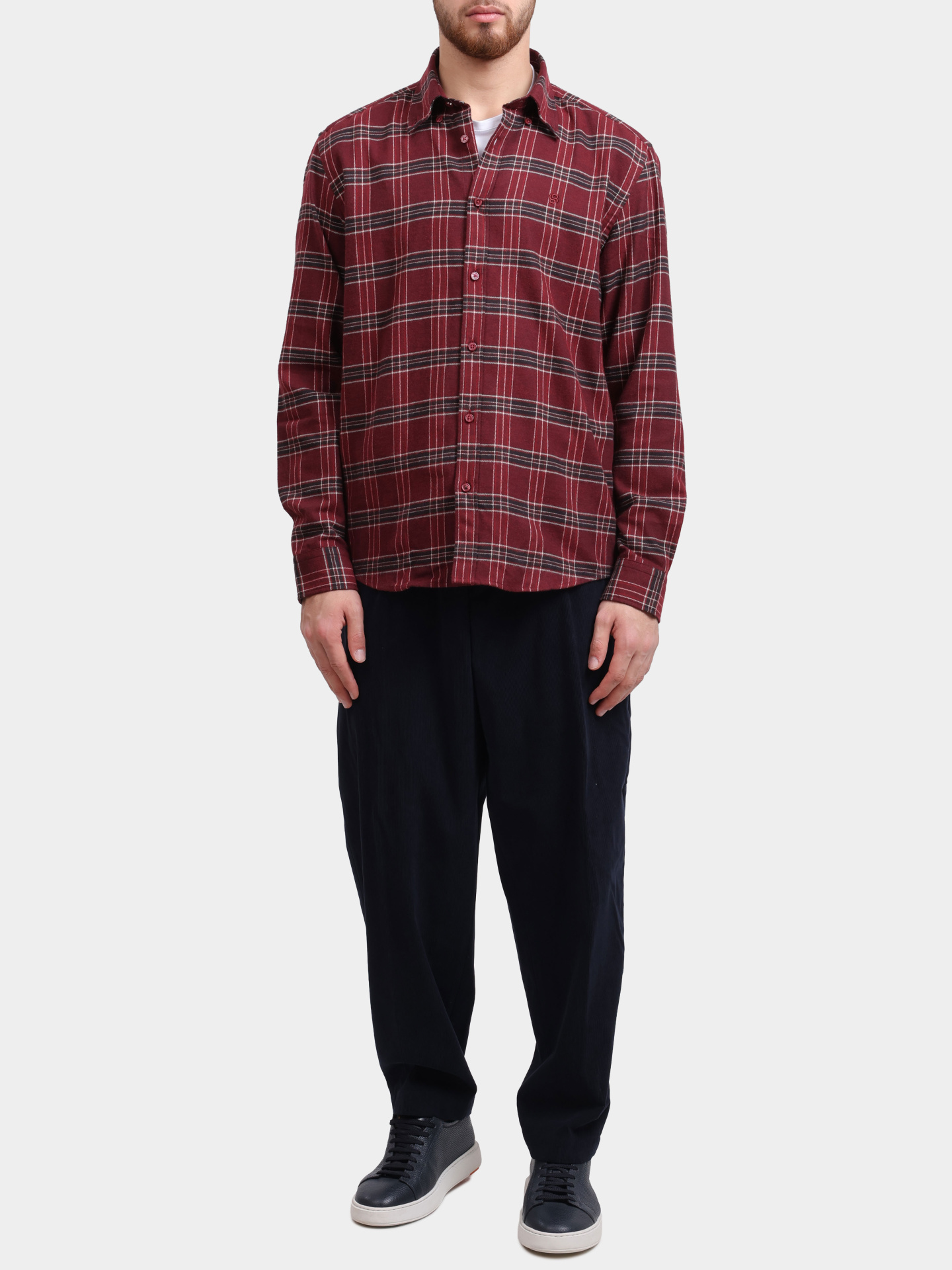 Брюки Boss 50549390 404 вельветовые мужские — купить в интернет-магазине Verdistore