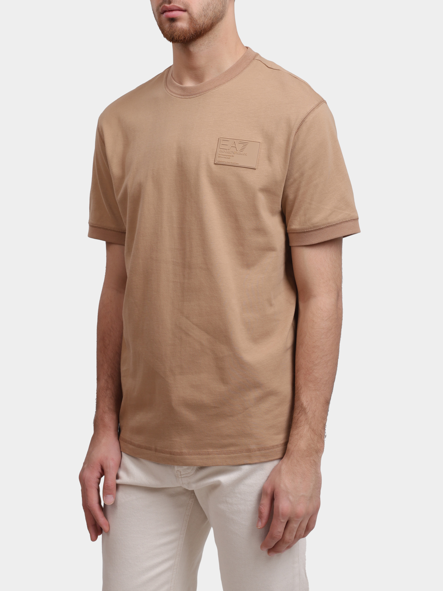 Футболка EA7 7X000127 AF13741 U6171 хлопковая мужская — купить в интернет-магазине Verdistore