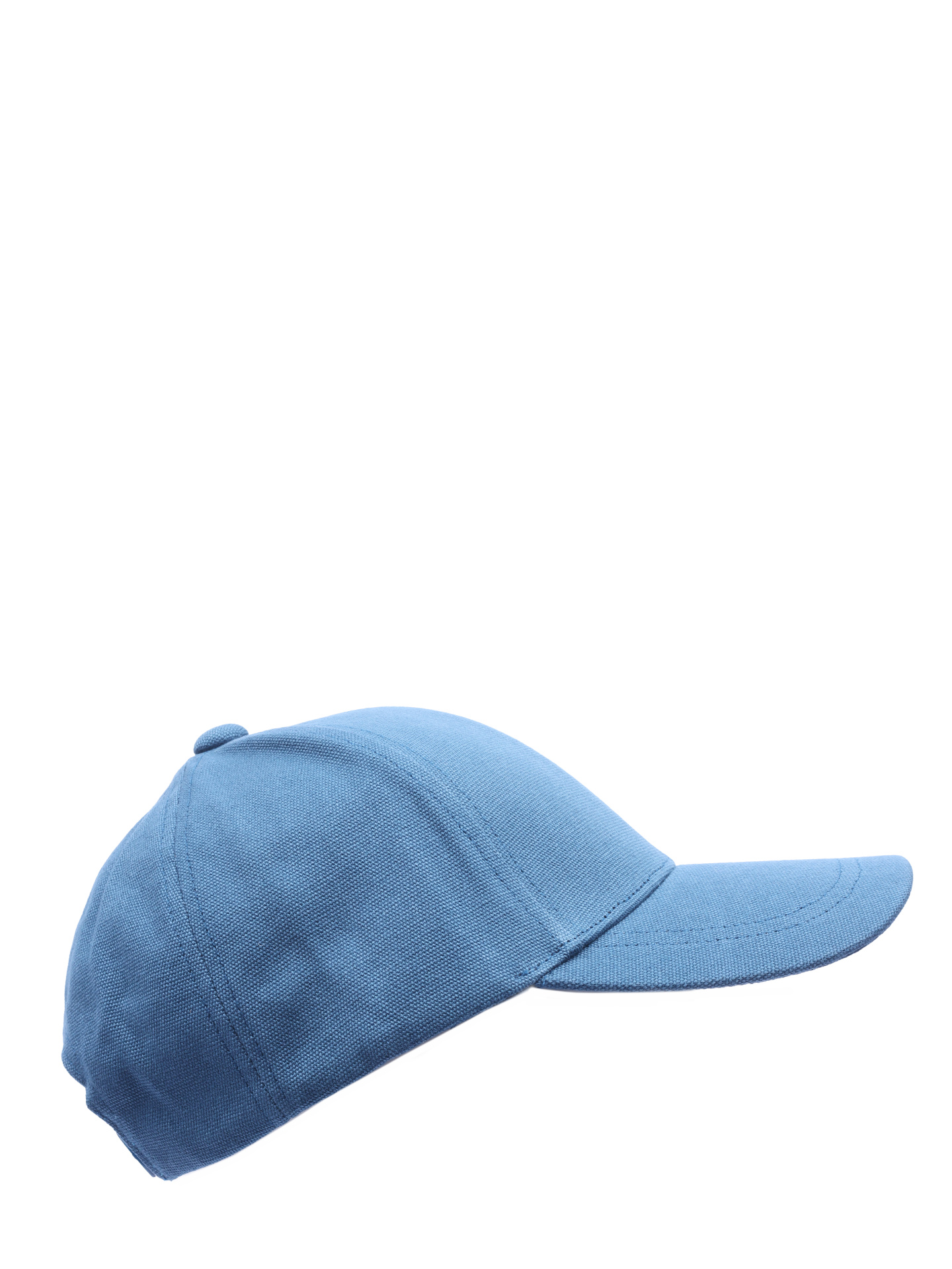 Бейсболка голубая из хлопка с крупным логотипом — купить в интернет-магазине Verdistore