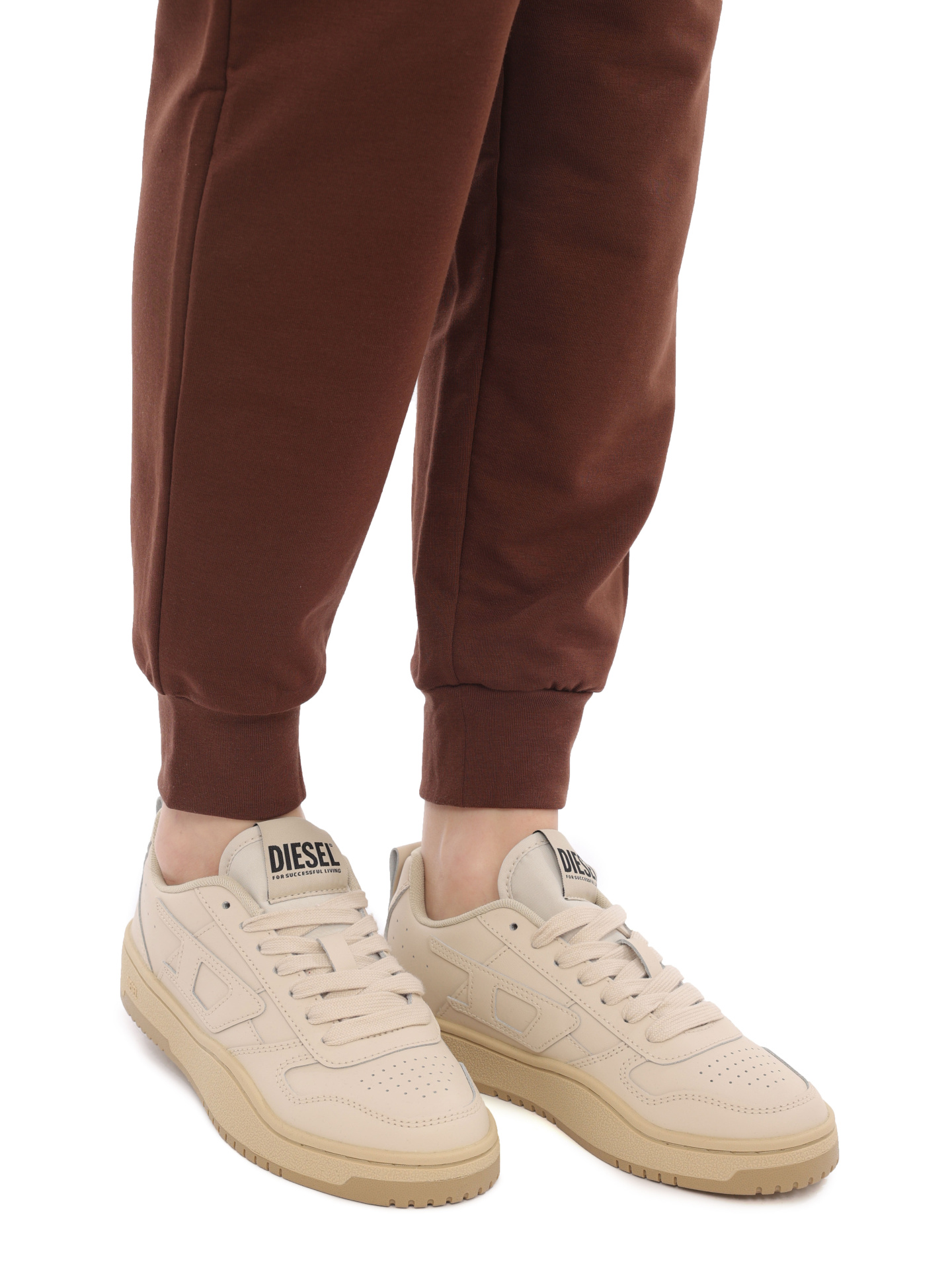 Кеды Diesel Y03362P5576T2019 кожаные женские — купить в интернет-магазине Verdistore