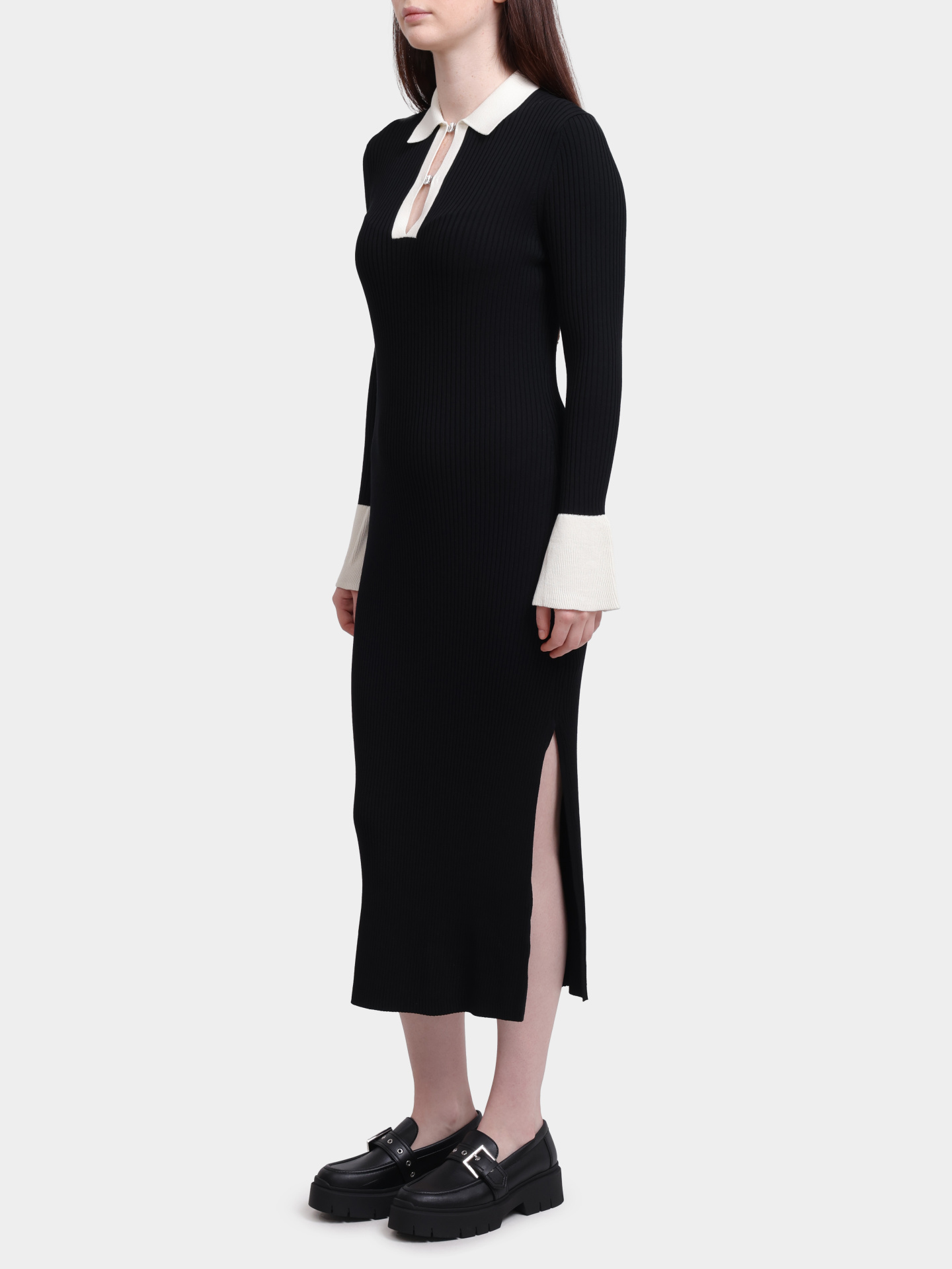 Платье Hugo 50542620 001 черное женское — купить в интернет-магазине Verdistore