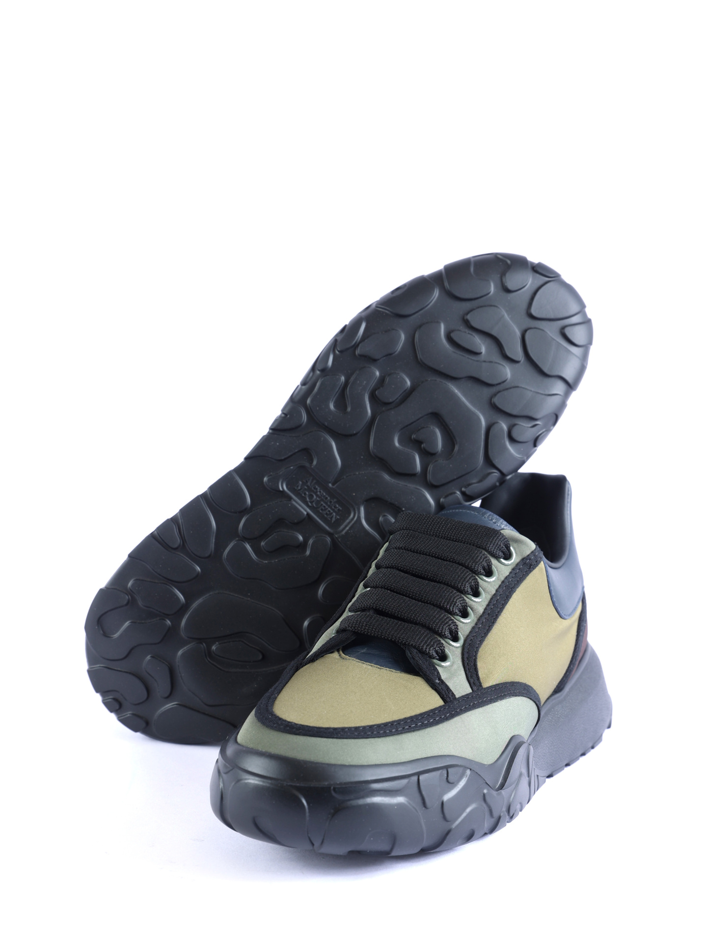 Кроссовки Alexander McQueen 682813-W4RQ5-3299 комбинированные мужские — купить в интернет-магазине Verdistore