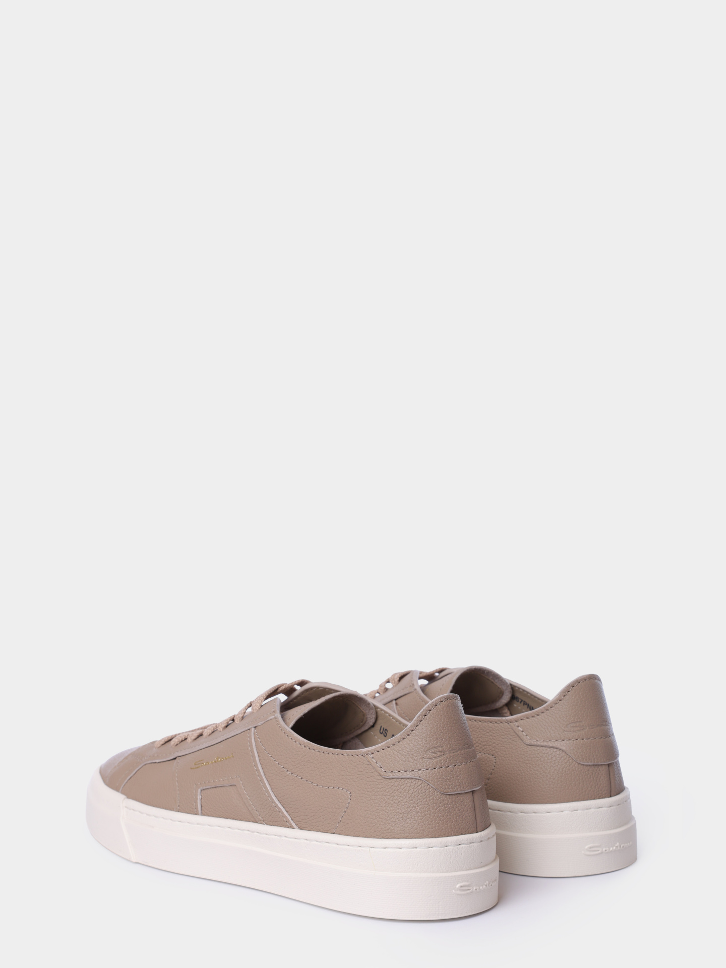 Кеды Santoni MBGG21967PNNTSIWE68 кожаные мужские — купить в интернет-магазине Verdistore