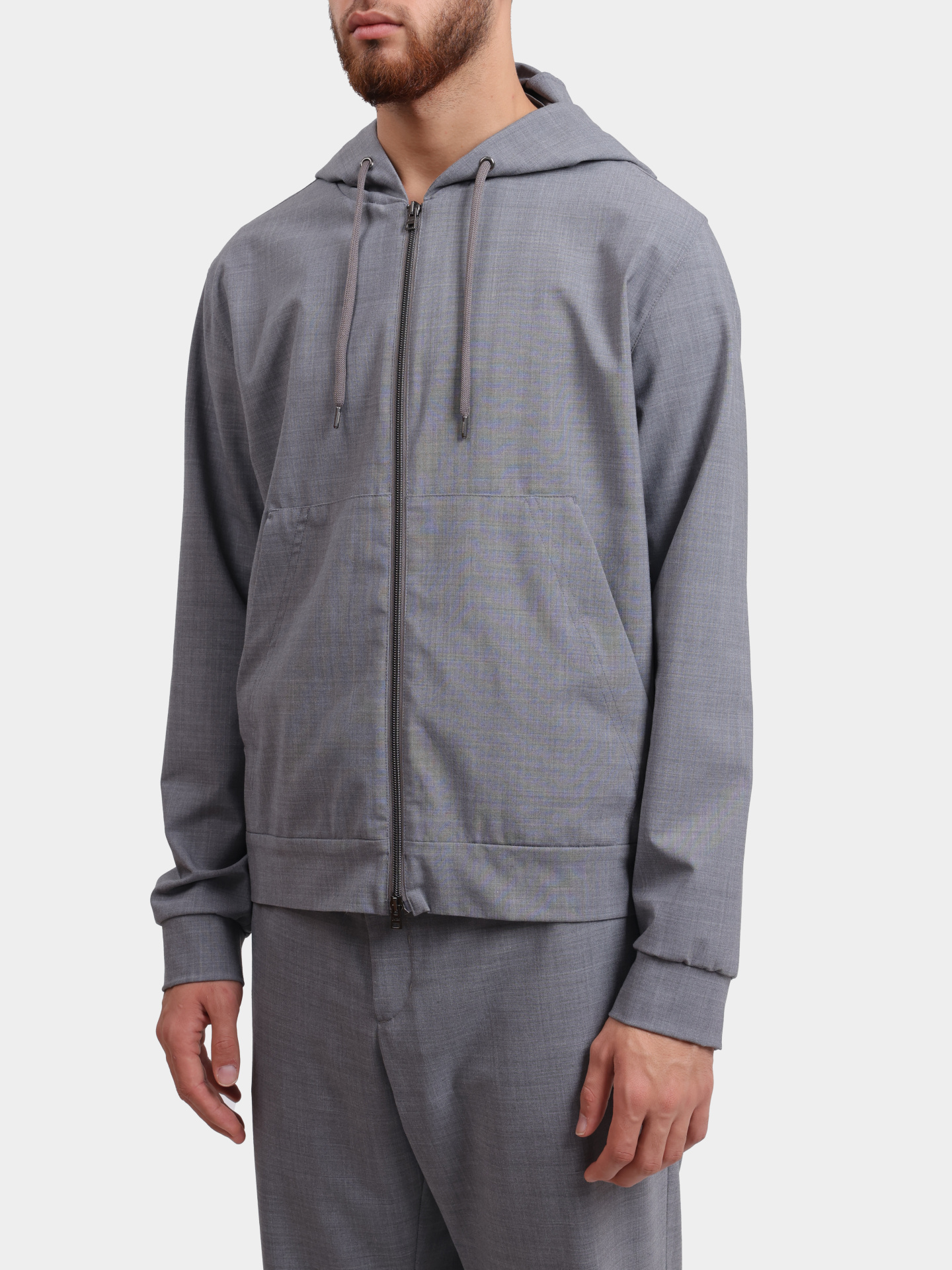 Мастерка Herno GI000481U 12678 9439 серая мужская — купить в интернет-магазине Verdistore