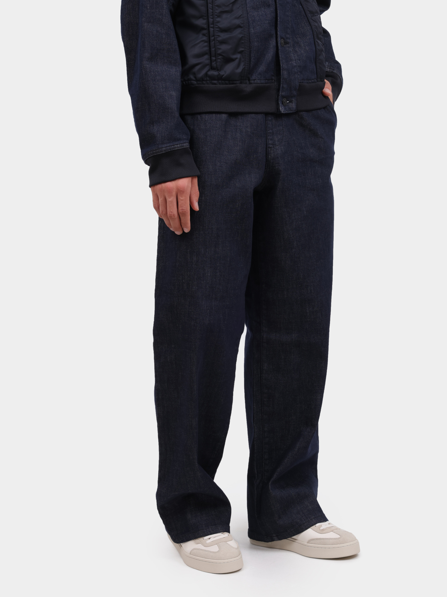 Джинсы Armani Exchange XM000385 AF12284 MB001 темно-синие мужские на резинке — купить в интернет-магазине Verdistore