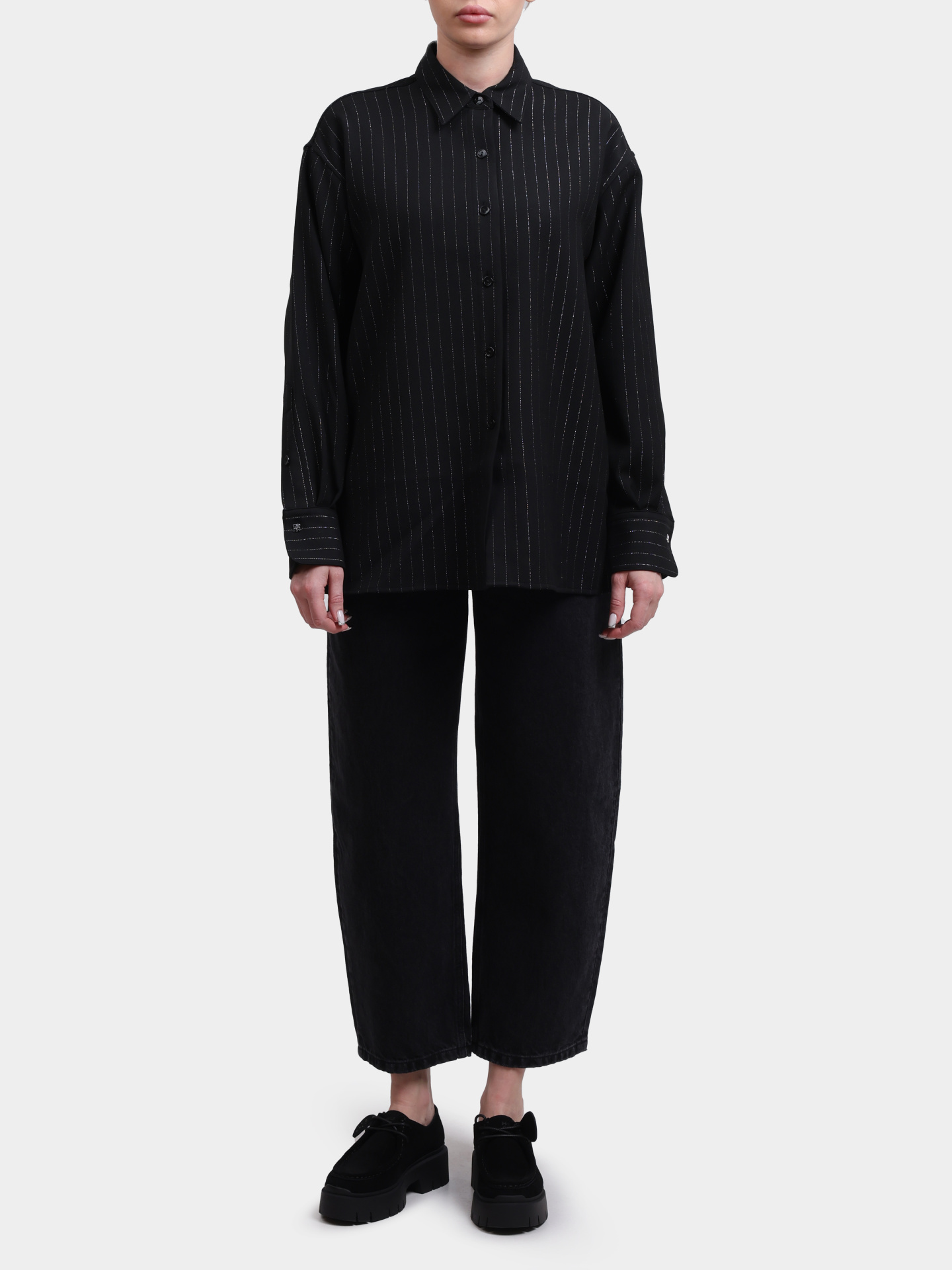 Рубашка Eskil 10273740 01 50548417 965 черная женская — купить в интернет-магазине Verdistore