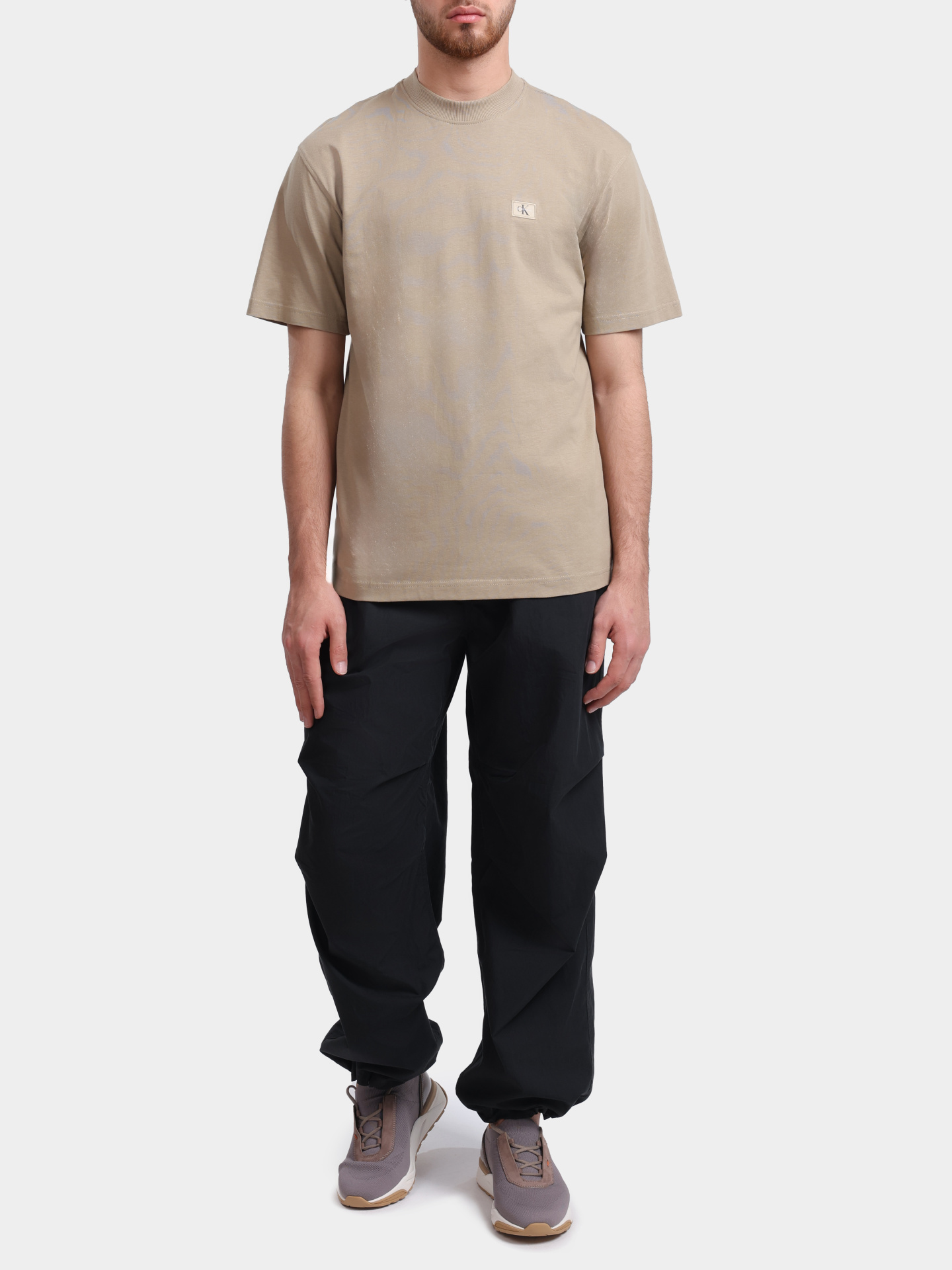 Футболка Calvin Klein Jeans J30J326857 HI0 хлопковая мужская — купить в интернет-магазине Verdistore