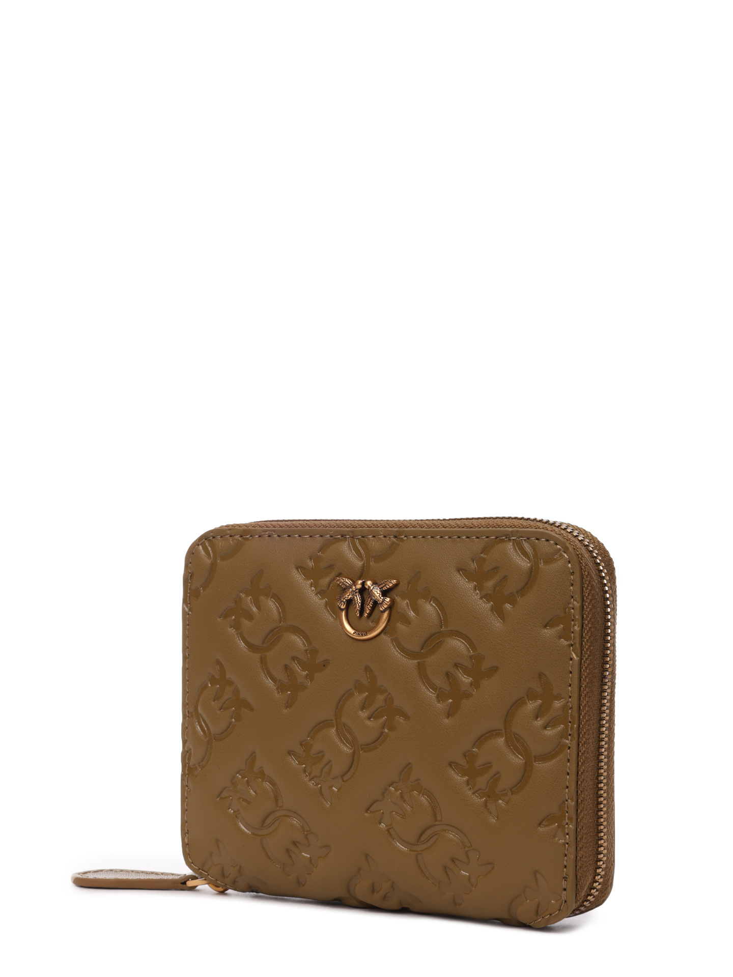 Кошелек Monogram квадратный из кожи с тиснением — купить в интернет-магазине Verdistore