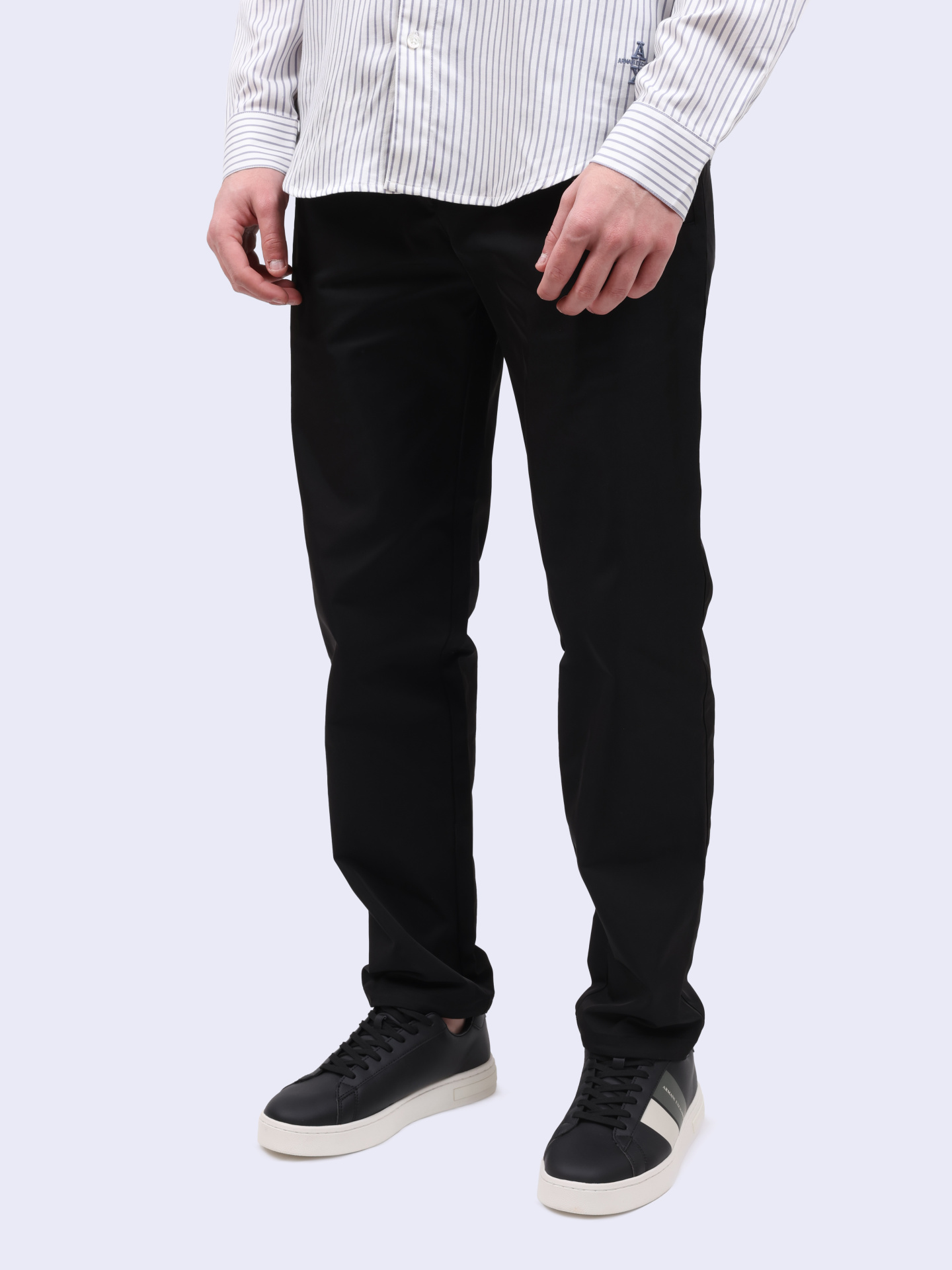 Брюки Armani Exchange XM000048 AF10324 UC001 черные мужские — купить в интернет-магазине Verdistore