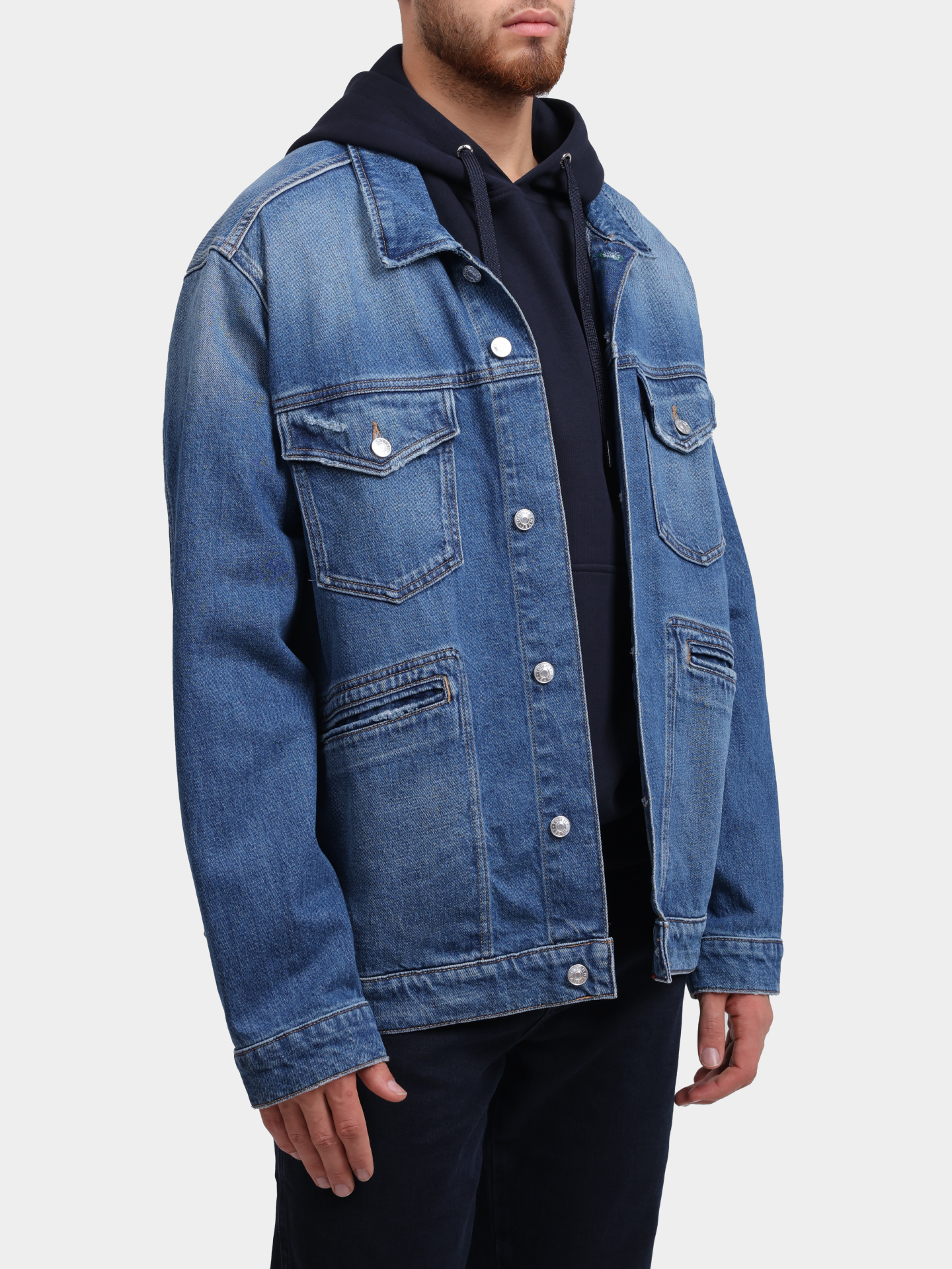 Куртка Tommy Jeans DM0DM19360 1A5 джинсовая мужская — купить в интернет-магазине Verdistore