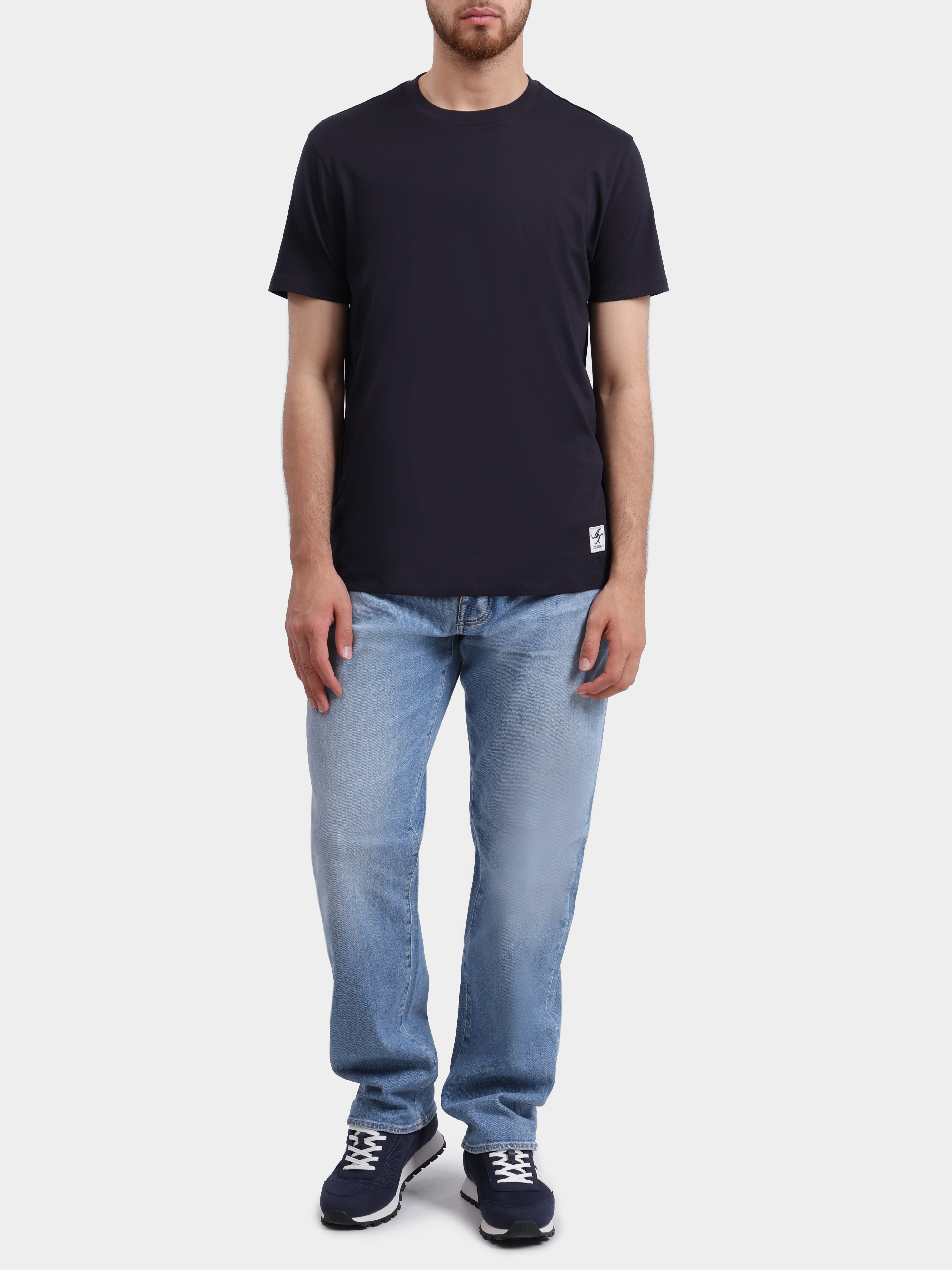 Футболка Armani Exchange XM002505 AF10356 UB101 хлопковая мужская — купить в интернет-магазине Verdistore