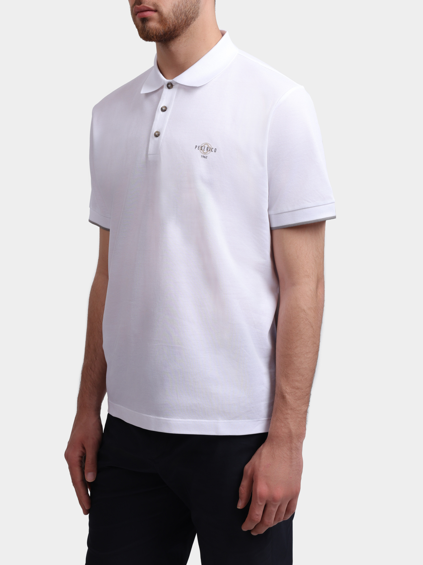 Поло Peserico R55028J0Q5 850 300 хлопковое мужское — купить в интернет-магазине Verdistore