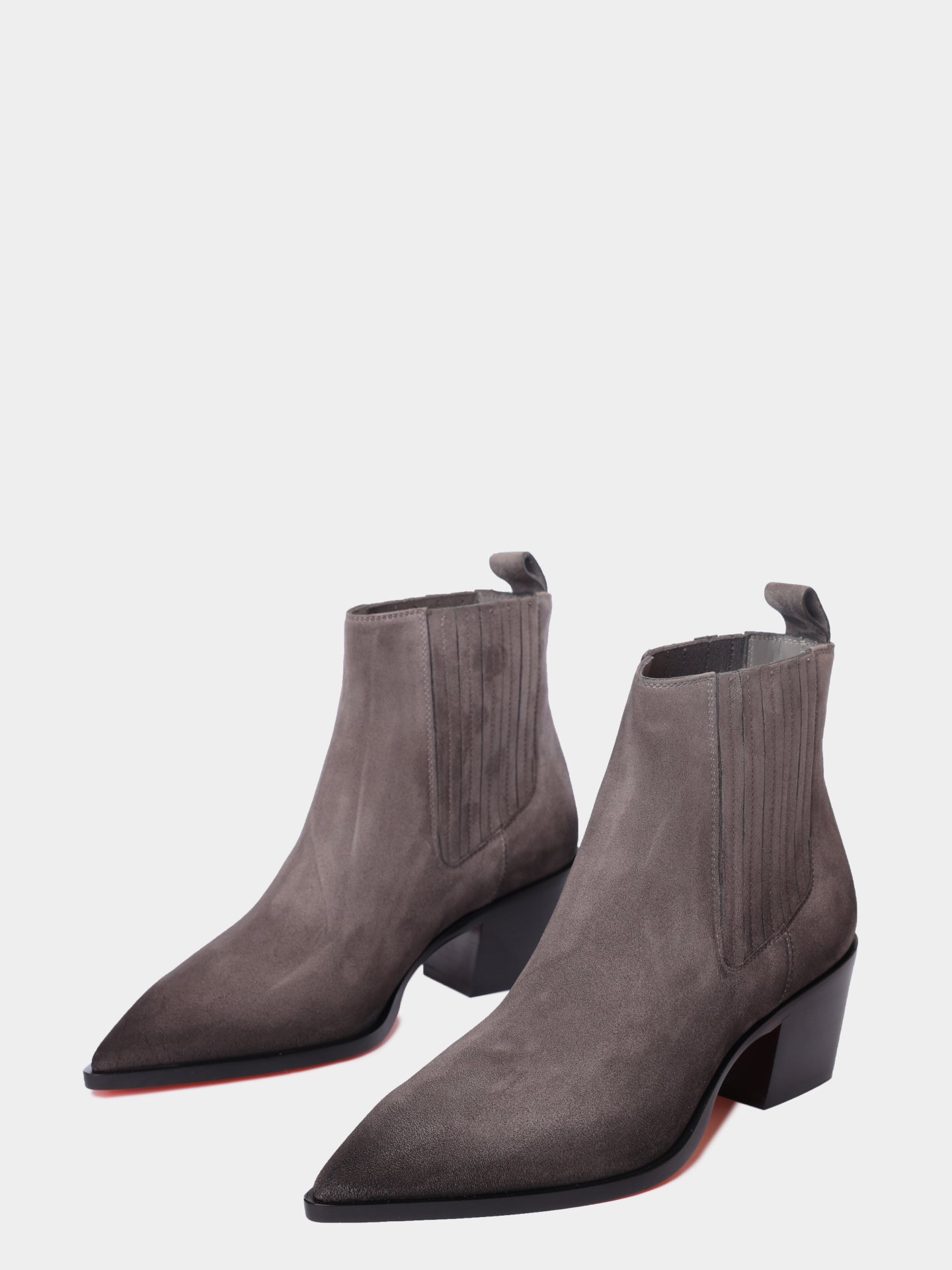 Ботильоны Santoni WTOG71799BJ2NAEAG60 замшевые женские — купить в интернет-магазине Verdistore