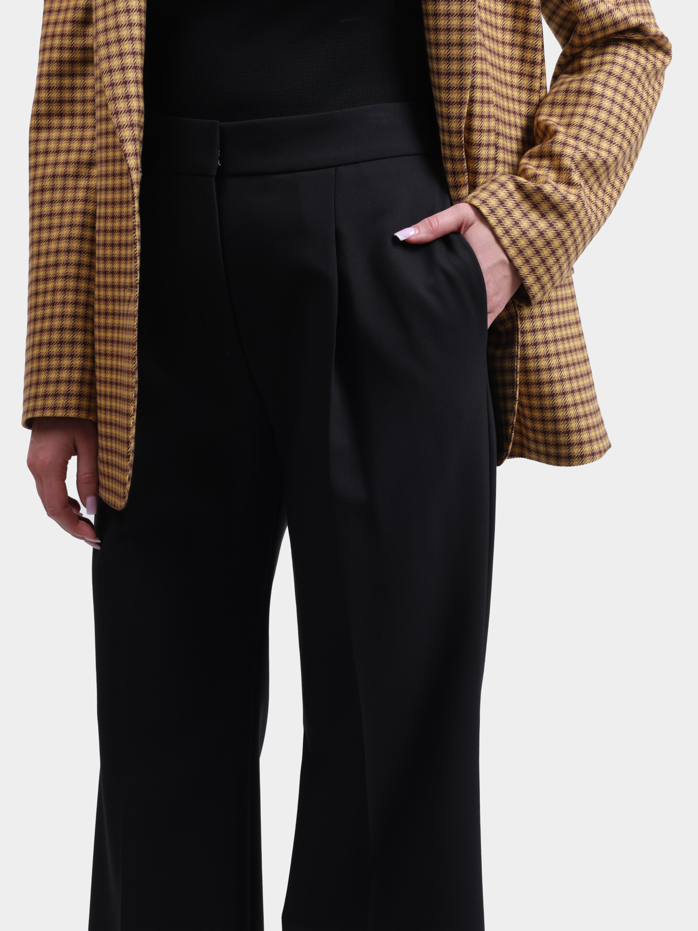 Брюки Hamaia 10273715 01 50547658 001 черные женские  — купить в интернет-магазине Verdistore