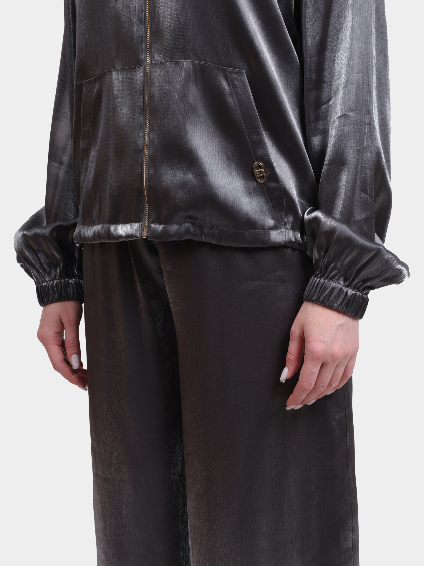 Мастерка TA6004 T322A A4377 серая женская  — купить в интернет-магазине Verdistore