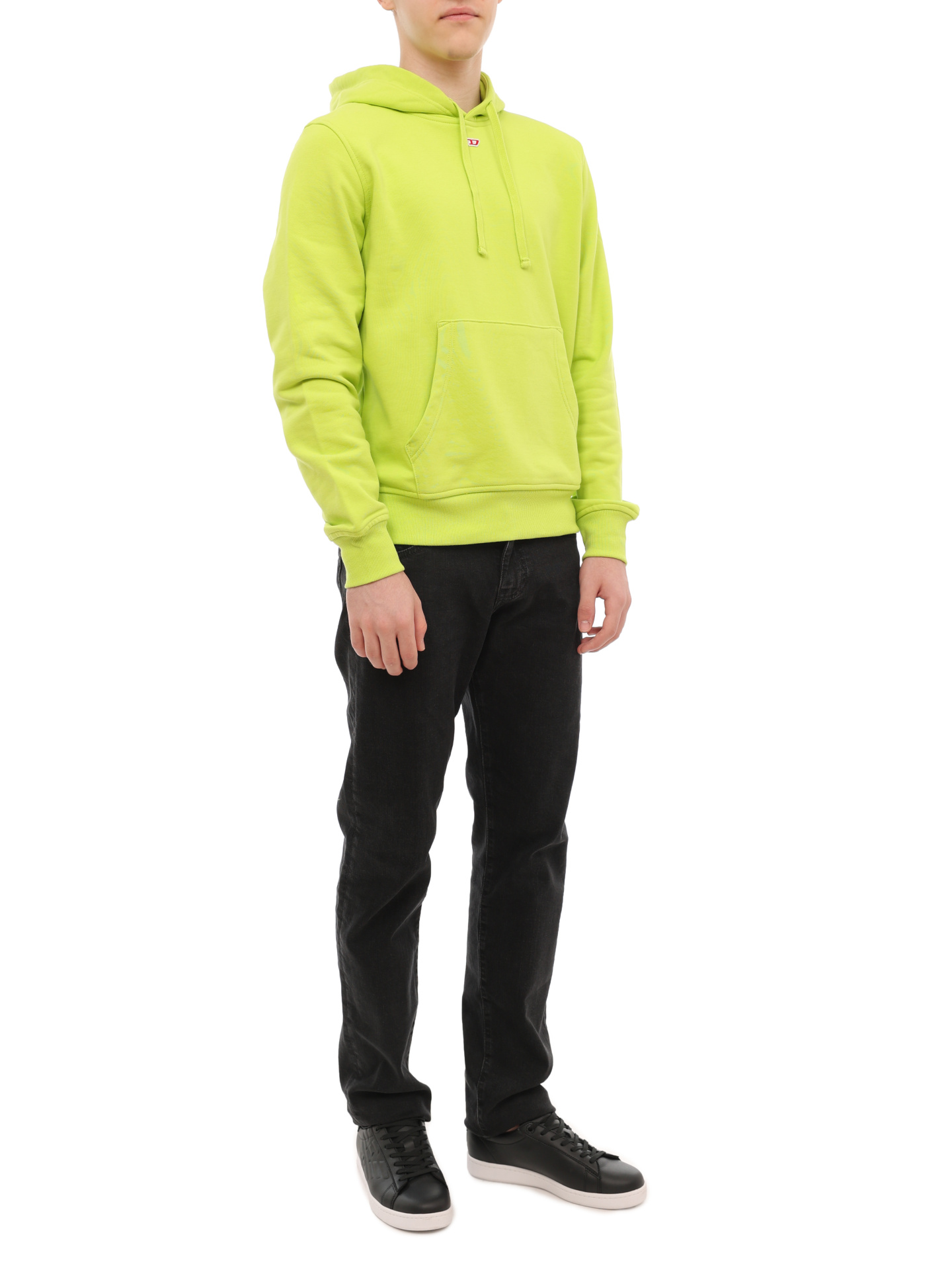 Худи Diesel A040730BAWT5IN хлопковое мужское — купить в интернет-магазине Verdistore