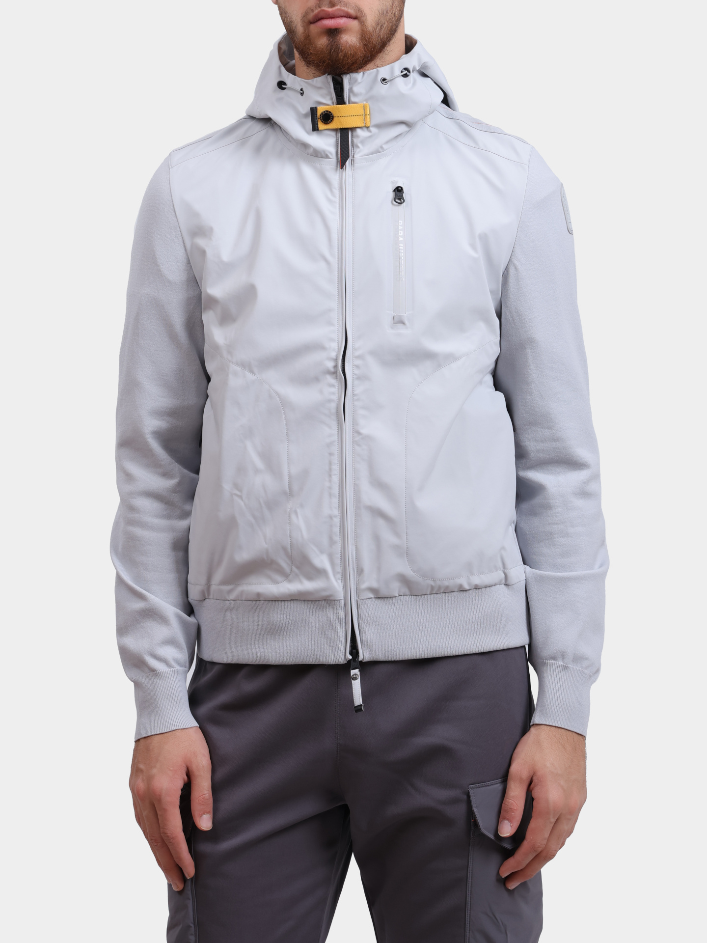 Мастерка Parajumpers KT01 WILLARD 0595 светло-серая мужская — купить в интернет-магазине Verdistore