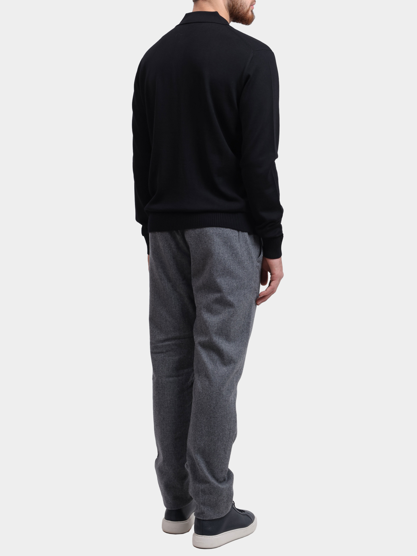 Поло Alpha Studio AU-3013B 1002 шерстяное мужское — купить в интернет-магазине Verdistore