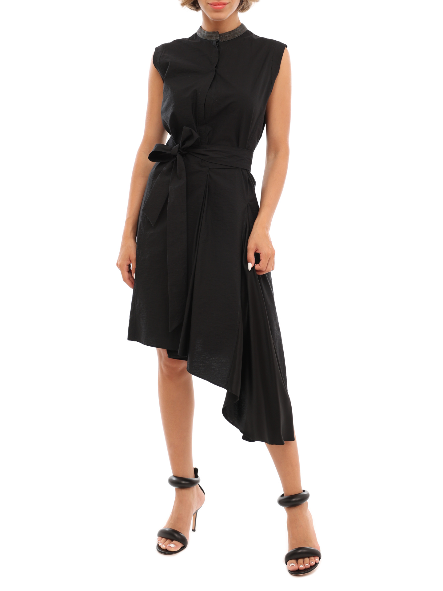 Платье Brunello Cucinelli M0F79A4266 C101 асимметричное женское — купить в интернет-магазине Verdistore