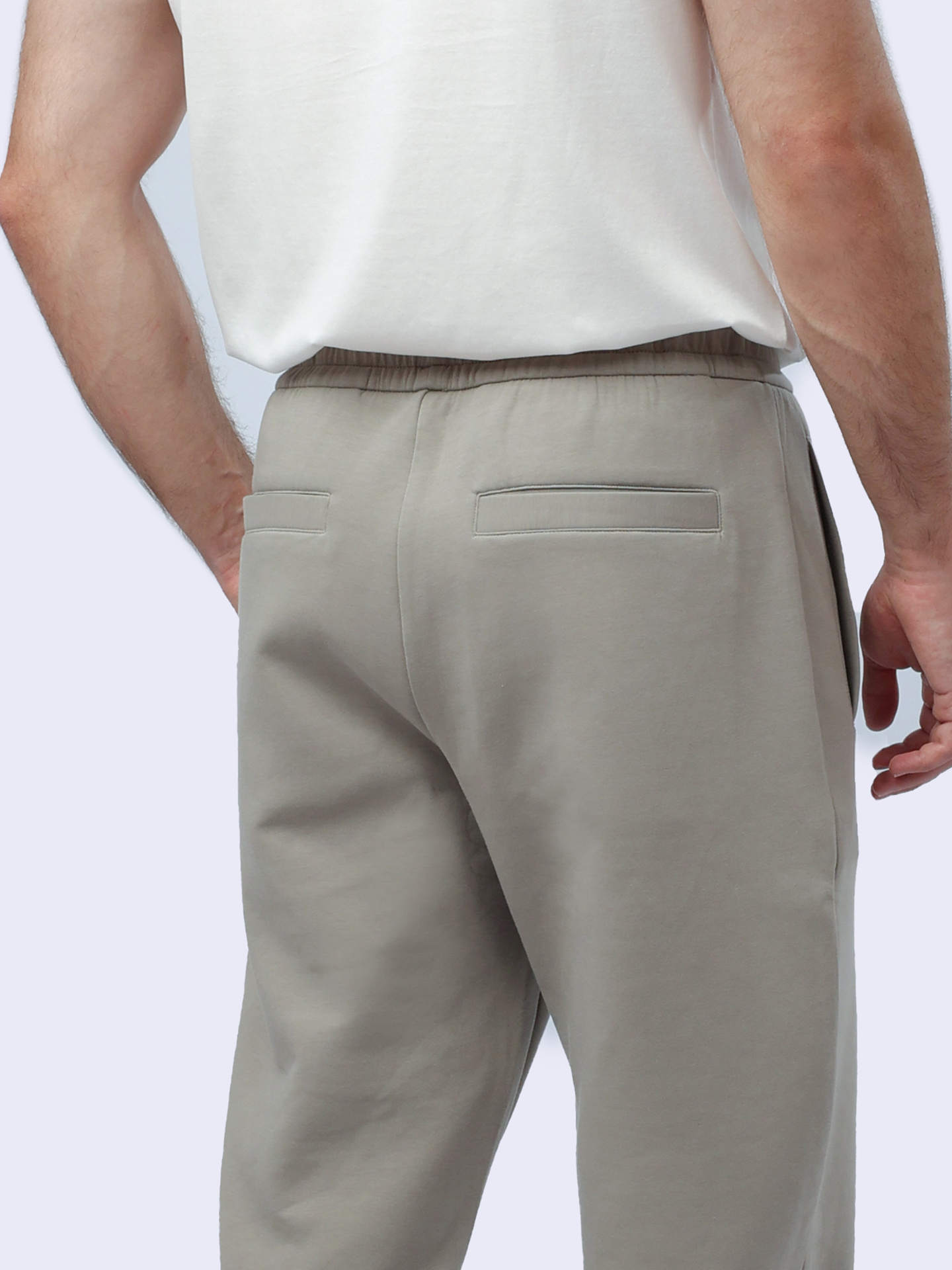 Джоггеры Emporio Armani 8N1PT0 1JHSZ 0643 бежевые мужские — купить в интернет-магазине Verdistore