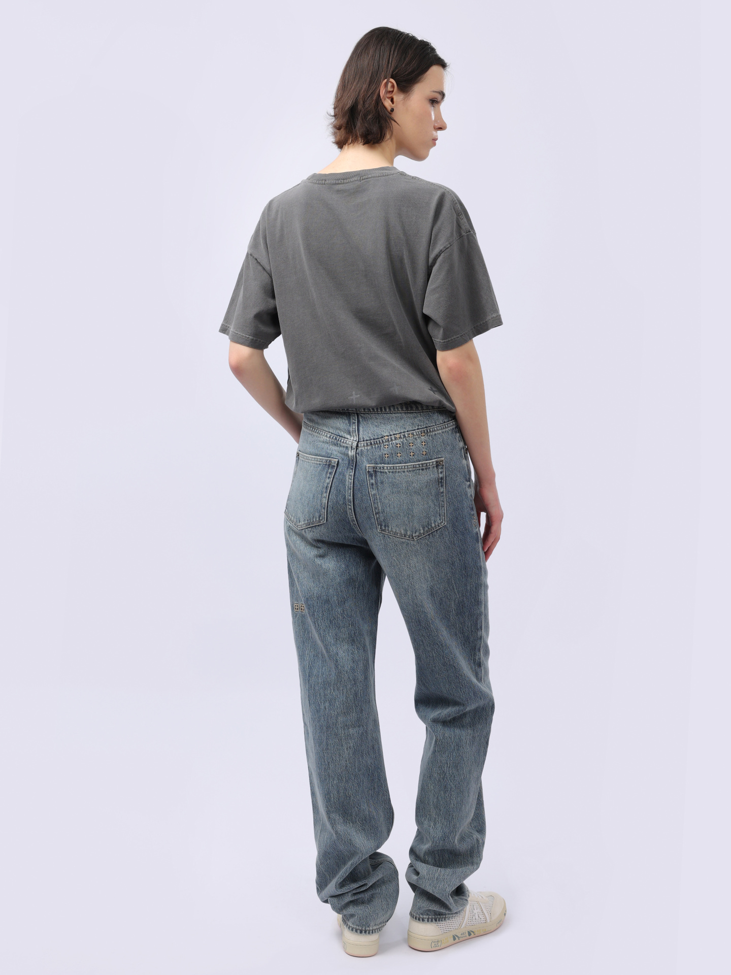 Джинсы Ksubi WSP24DJ041 голубые женские — купить в интернет-магазине Verdistore