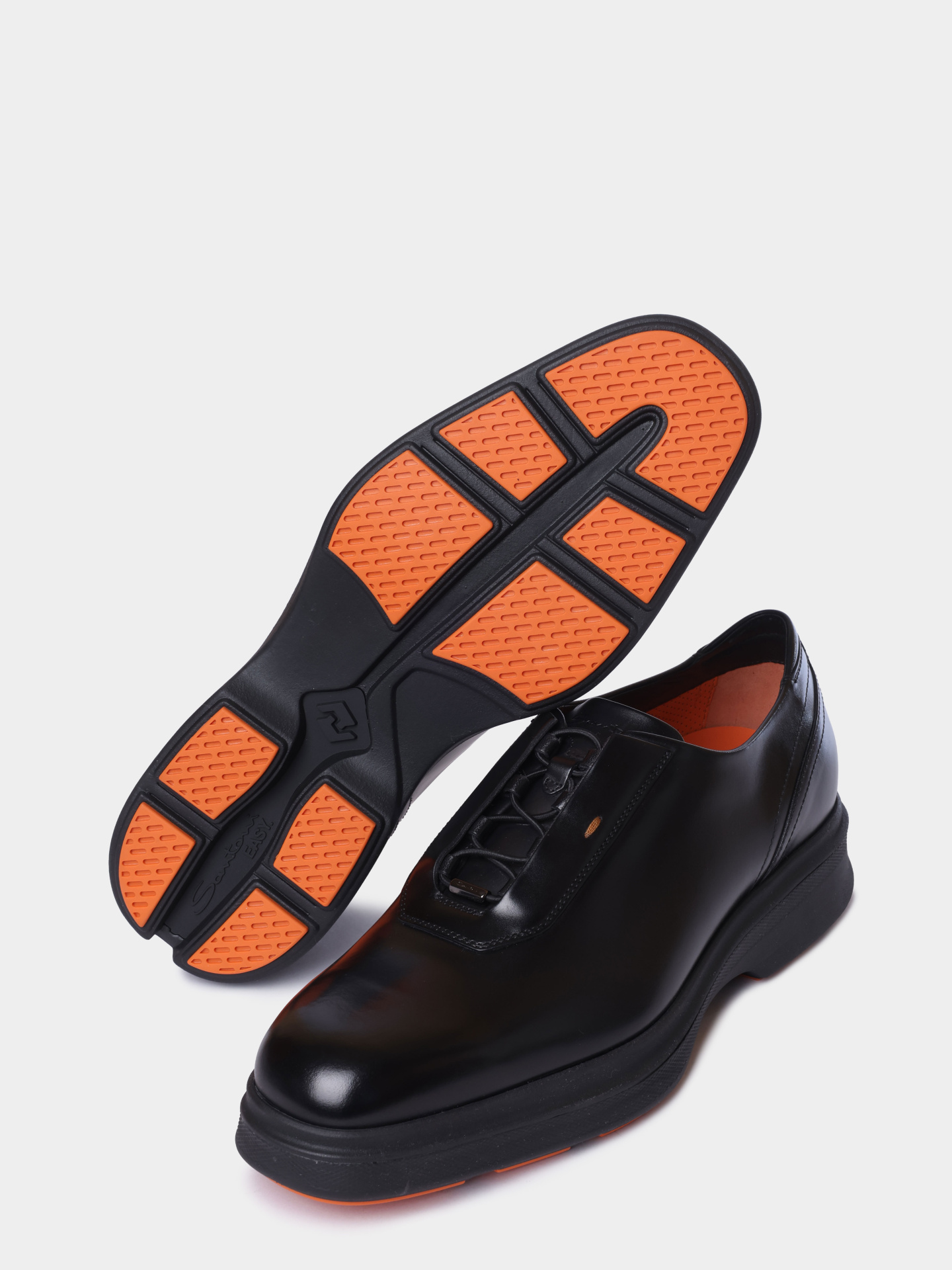 Оксфорды Santoni MGEG19170NEAXNTGN01 кожаные мужские — купить в интернет-магазине Verdistore