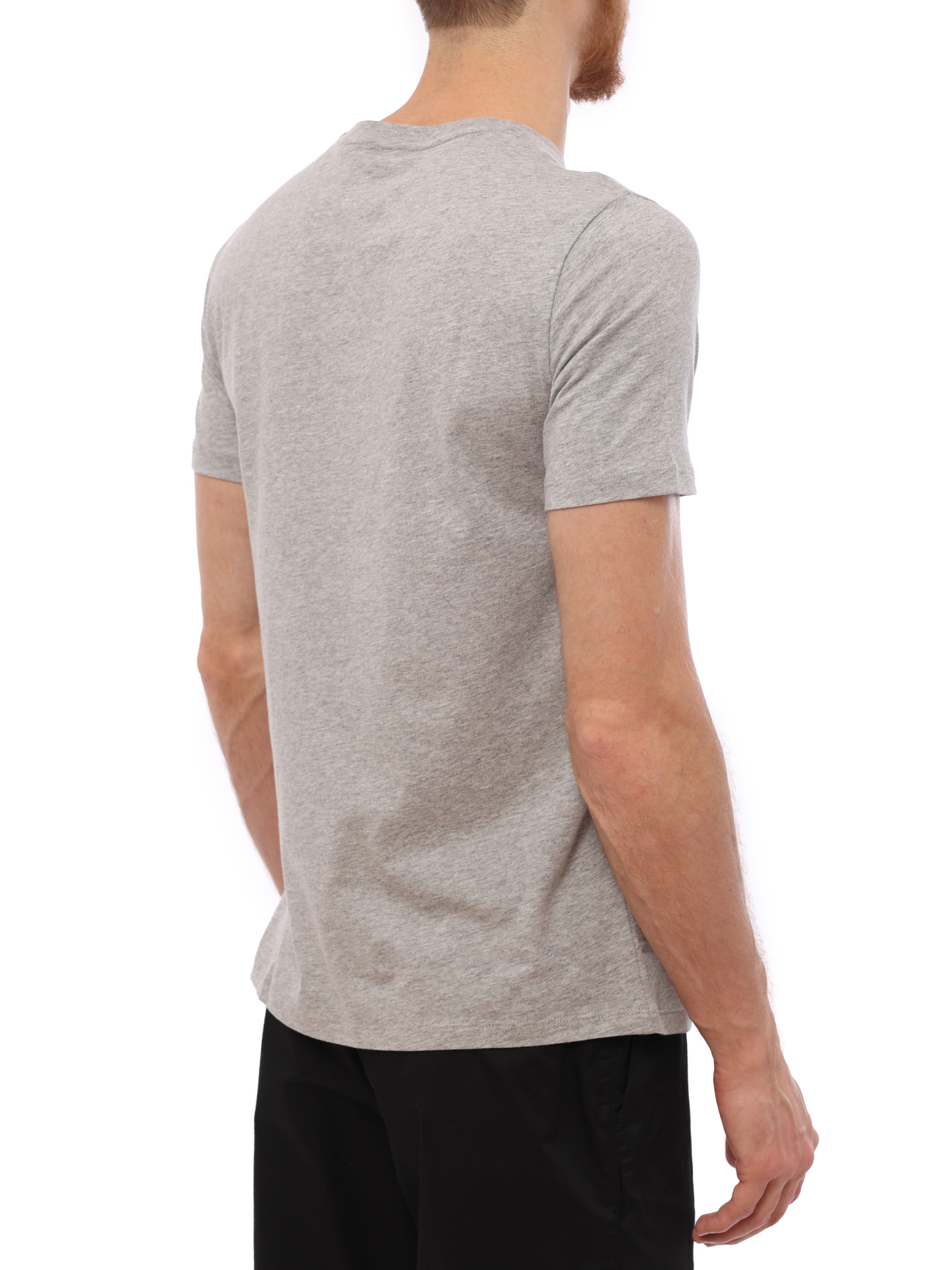 Футболка Armani Exchange 8NZT72 Z8H4Z 3901 серая мужская из хлопка — купить в интернет-магазине Verdistore
