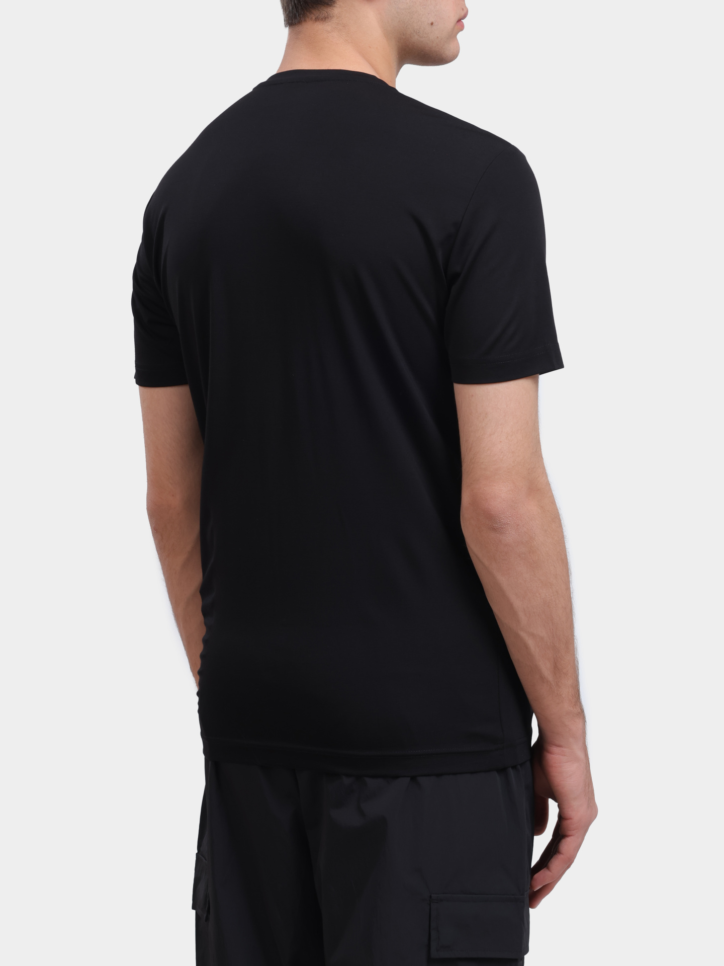 Футболка EA7 8NPT16 PJRGZ 1200 черная мужская — купить в интернет-магазине Verdistore