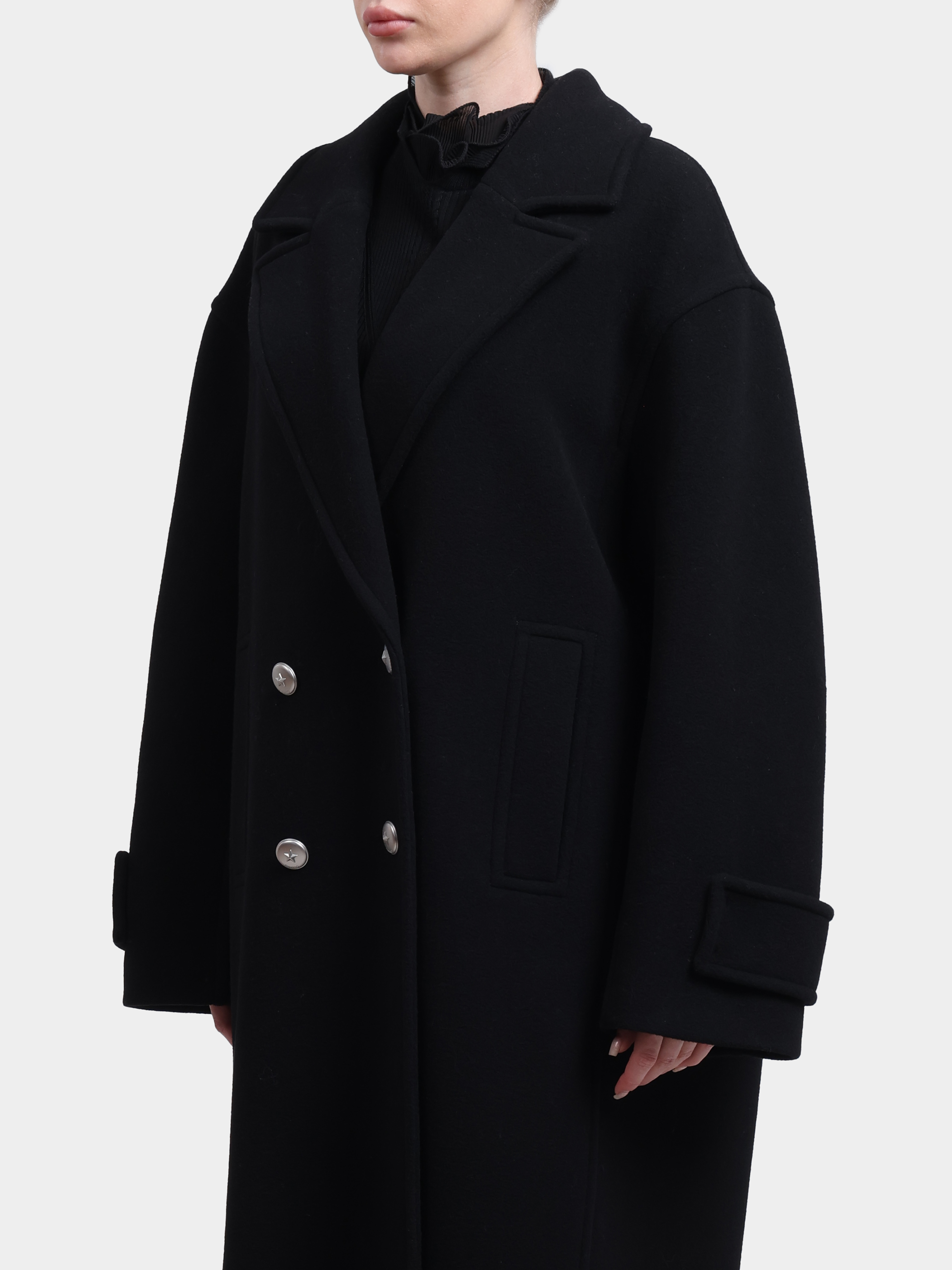 Пальто Pinko 105770 A2SM Z99 двубортное женское — купить в интернет-магазине Verdistore