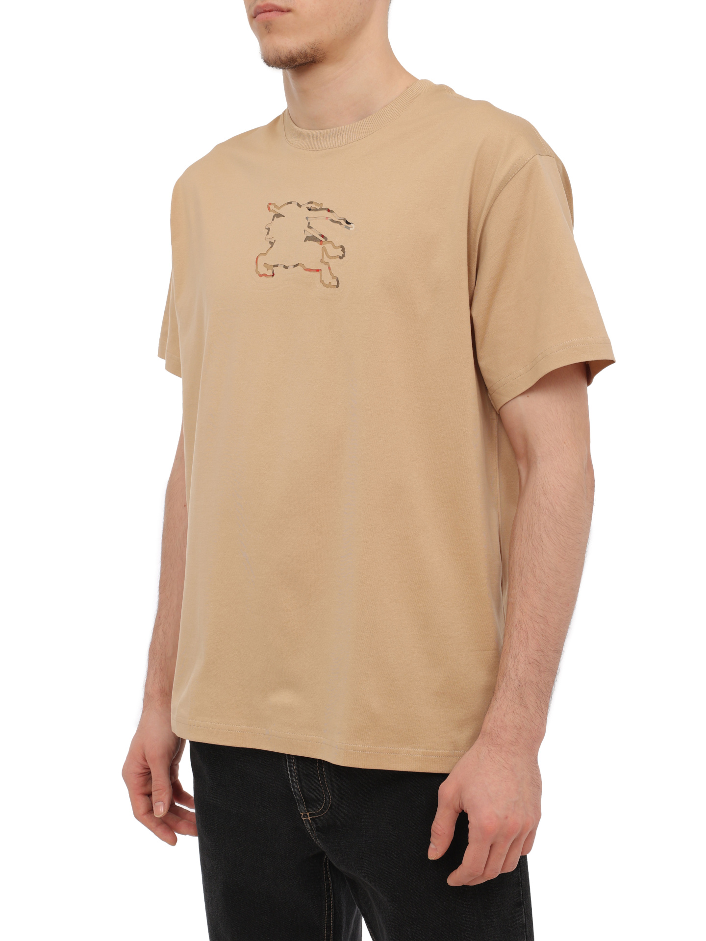 Футболка Burberry 8072703 A7405 хлопковая мужская — купить в интернет-магазине Verdistore