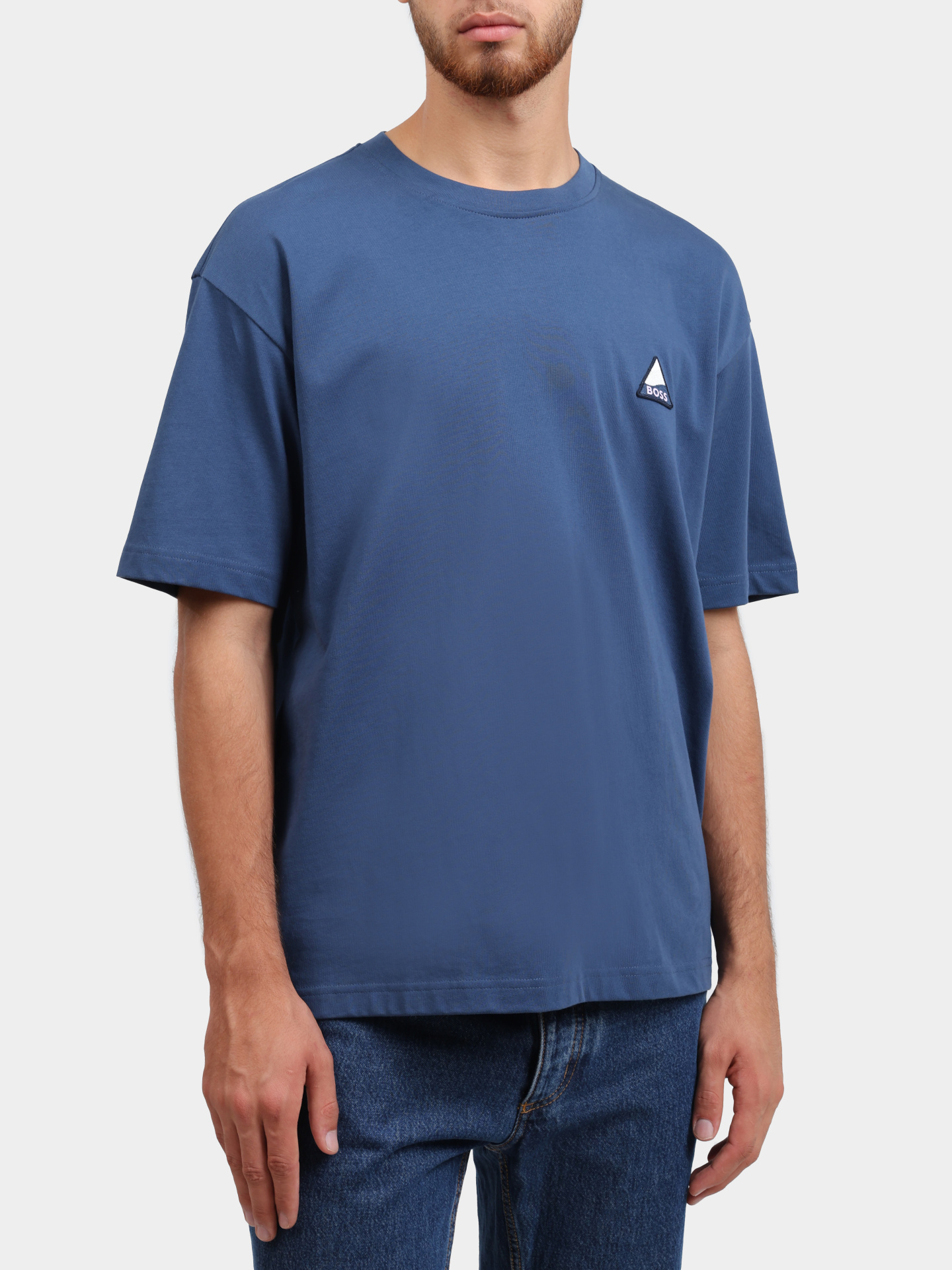 Футболка Boss 10260136 01 50539195 466 хлопковая мужская — купить в интернет-магазине Verdistore