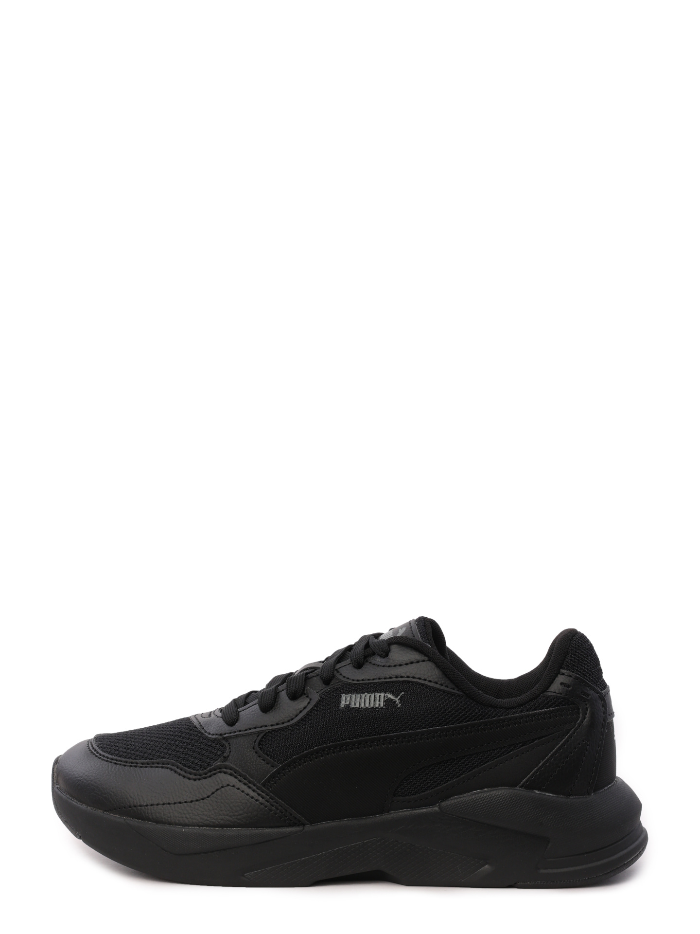 Кроссовки черные комбинированныес массивной подошвой — купить в интернет-магазине Verdistore