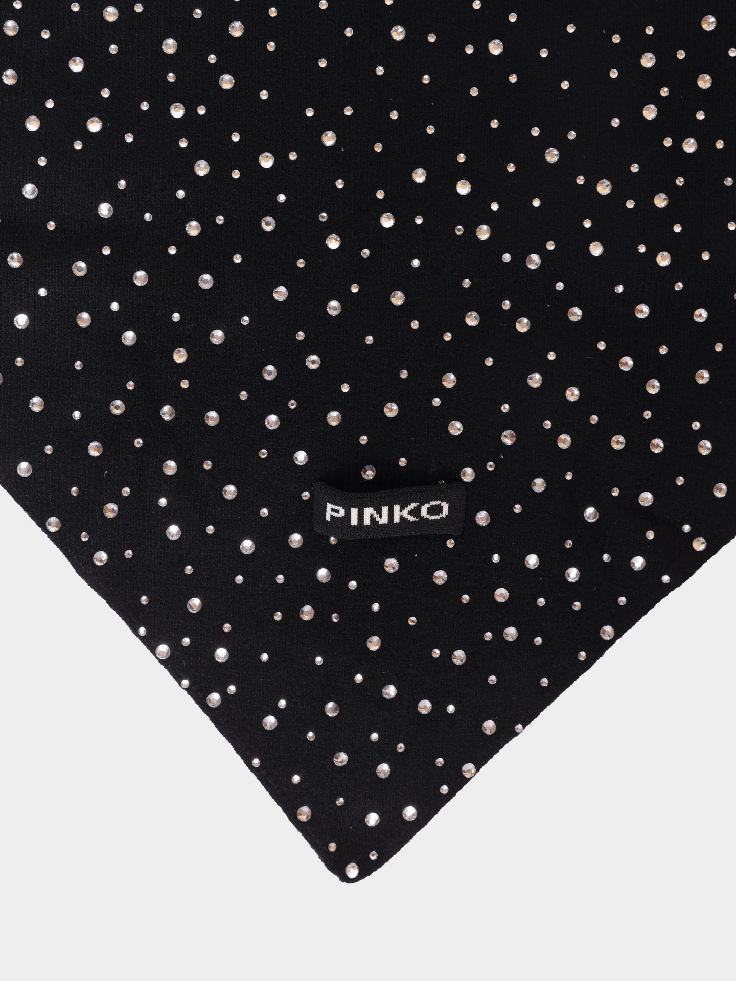 Платок Pinko 106001 A2Z8 Z99 шерстяной женский со стразами — купить в интернет-магазине Verdistore