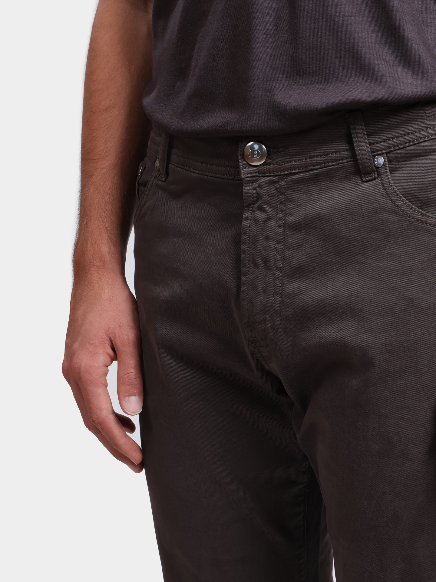 Джинсы Richard J.Brown T38.238 коричневые мужские — купить в интернет-магазине Verdistore