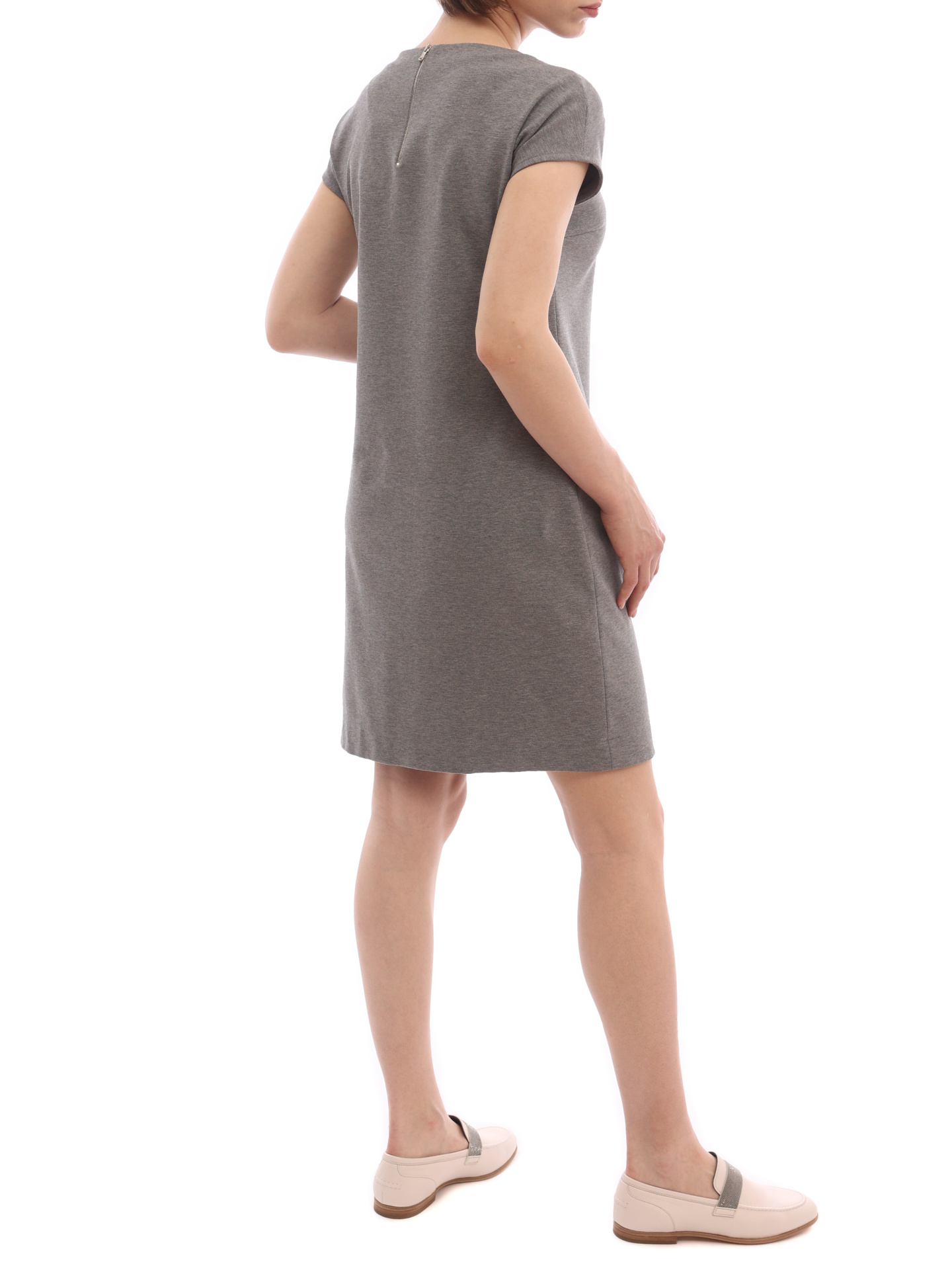 Платье Brunello Cucinelli MS519A2802 хлопковое женское — купить в интернет-магазине Verdistore