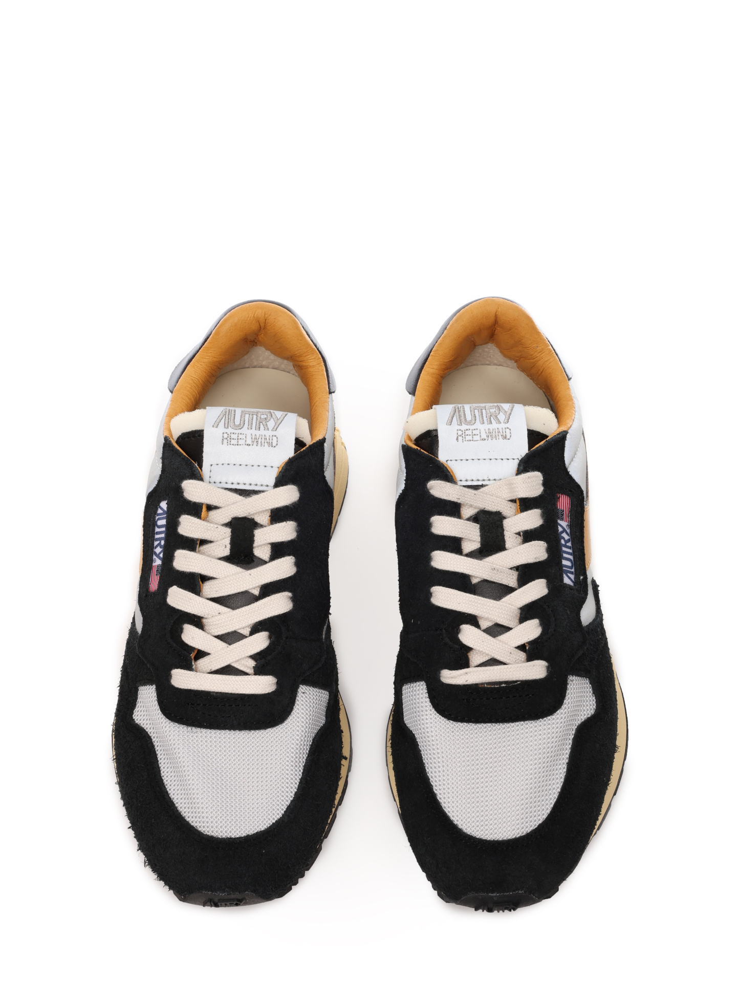 Кроссовки Autry WWLM-RL05 комбинированные мужские с замшевыми вставками — купить в интернет-магазине Verdistore