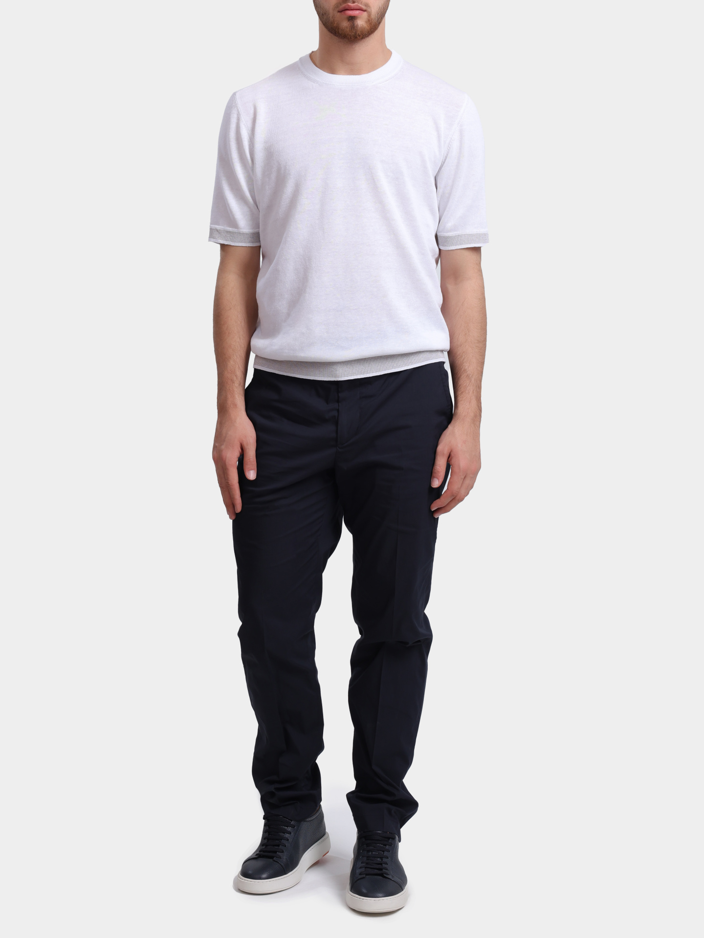 Футболка Peserico R59497F12 9056R 00R трикотажная мужская — купить в интернет-магазине Verdistore